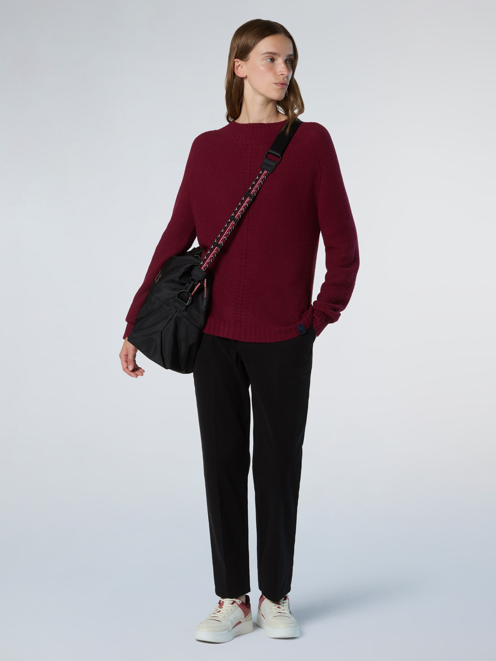 NORTH SAILS, North Sails Sweater Mock-neck Saddle Shoulder