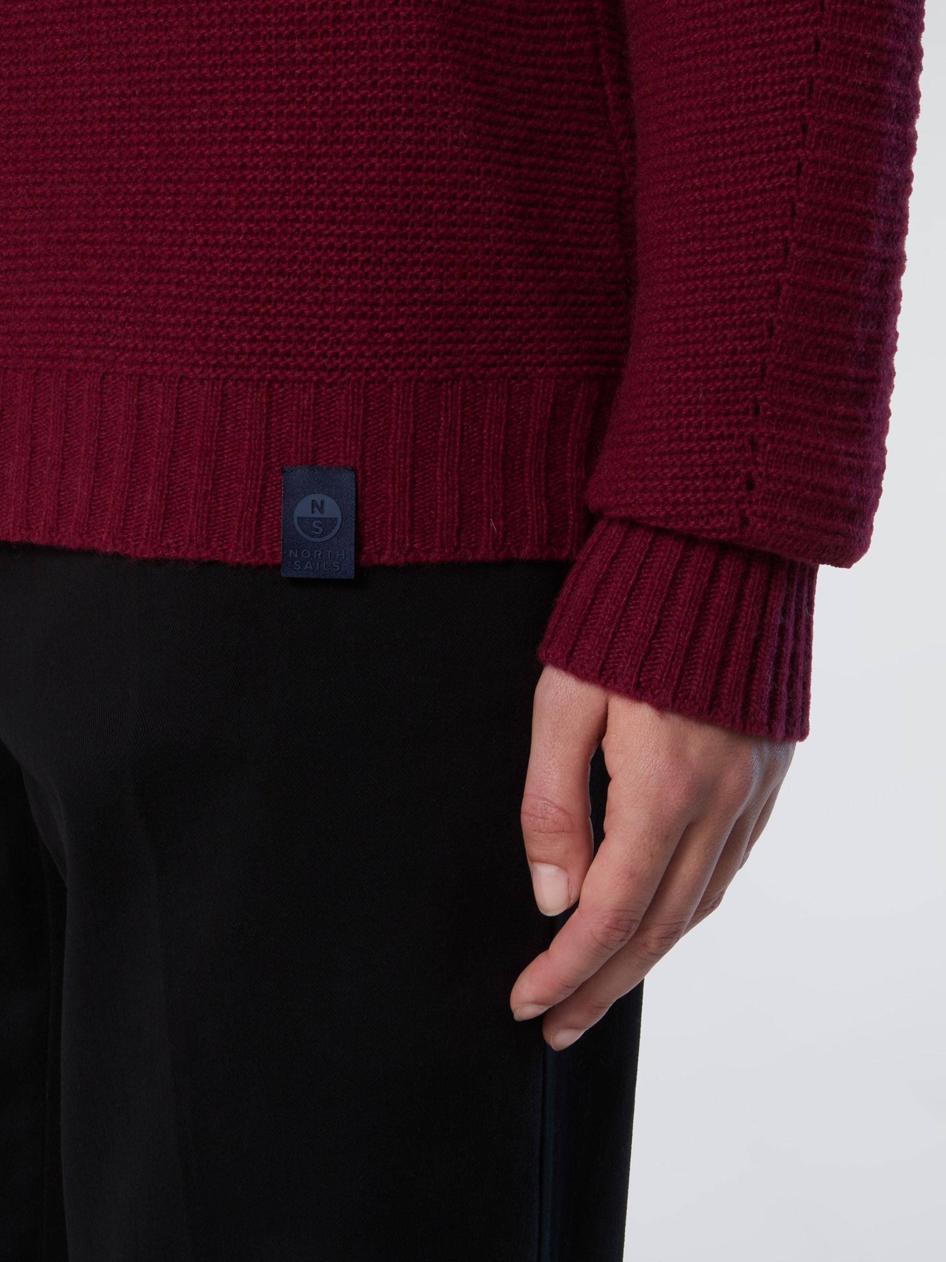 NORTH SAILS, North Sails Sweater Mock-neck Saddle Shoulder