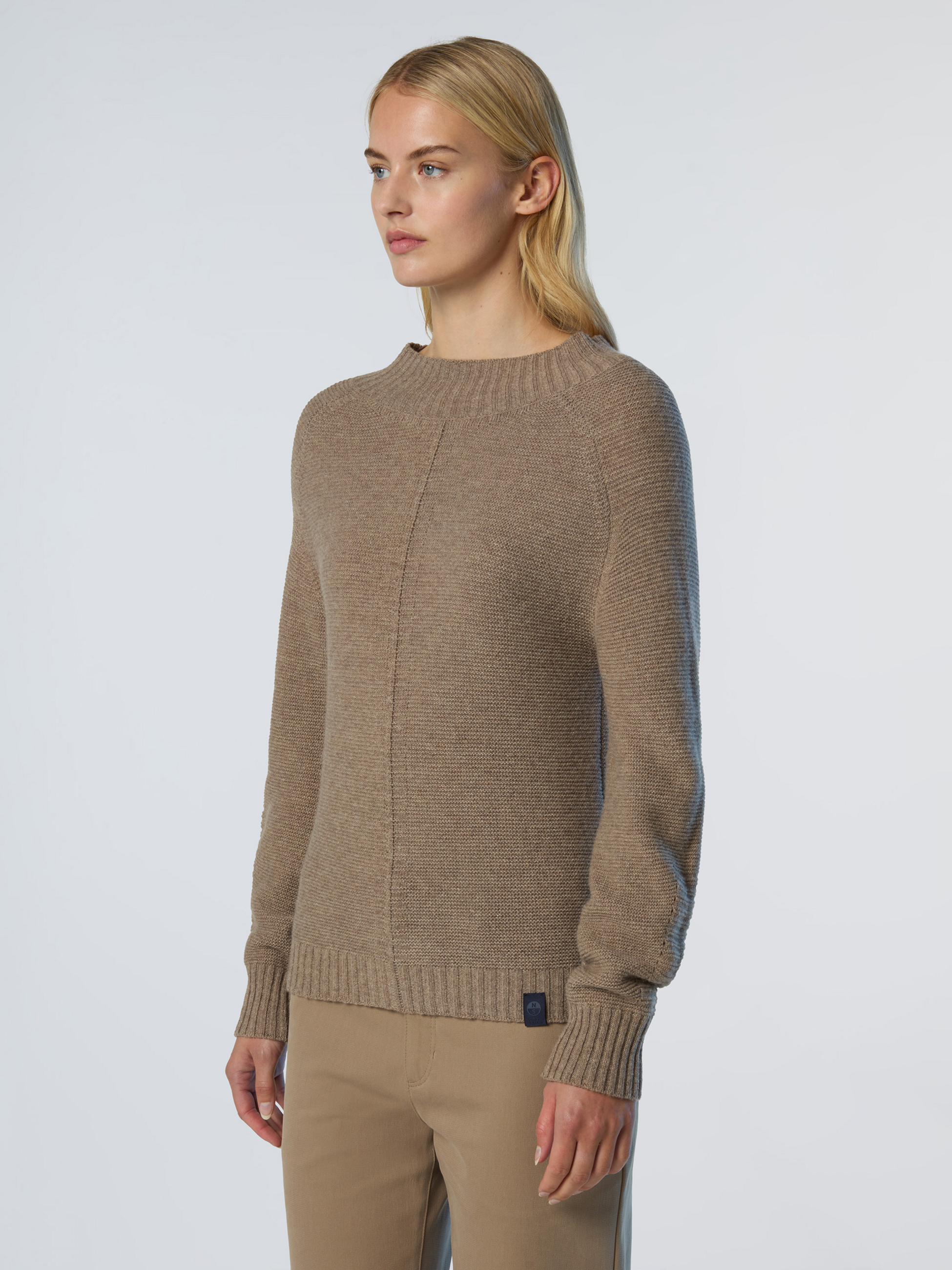 NORTH SAILS, North Sails Sweater Mock-neck Saddle Shoulder