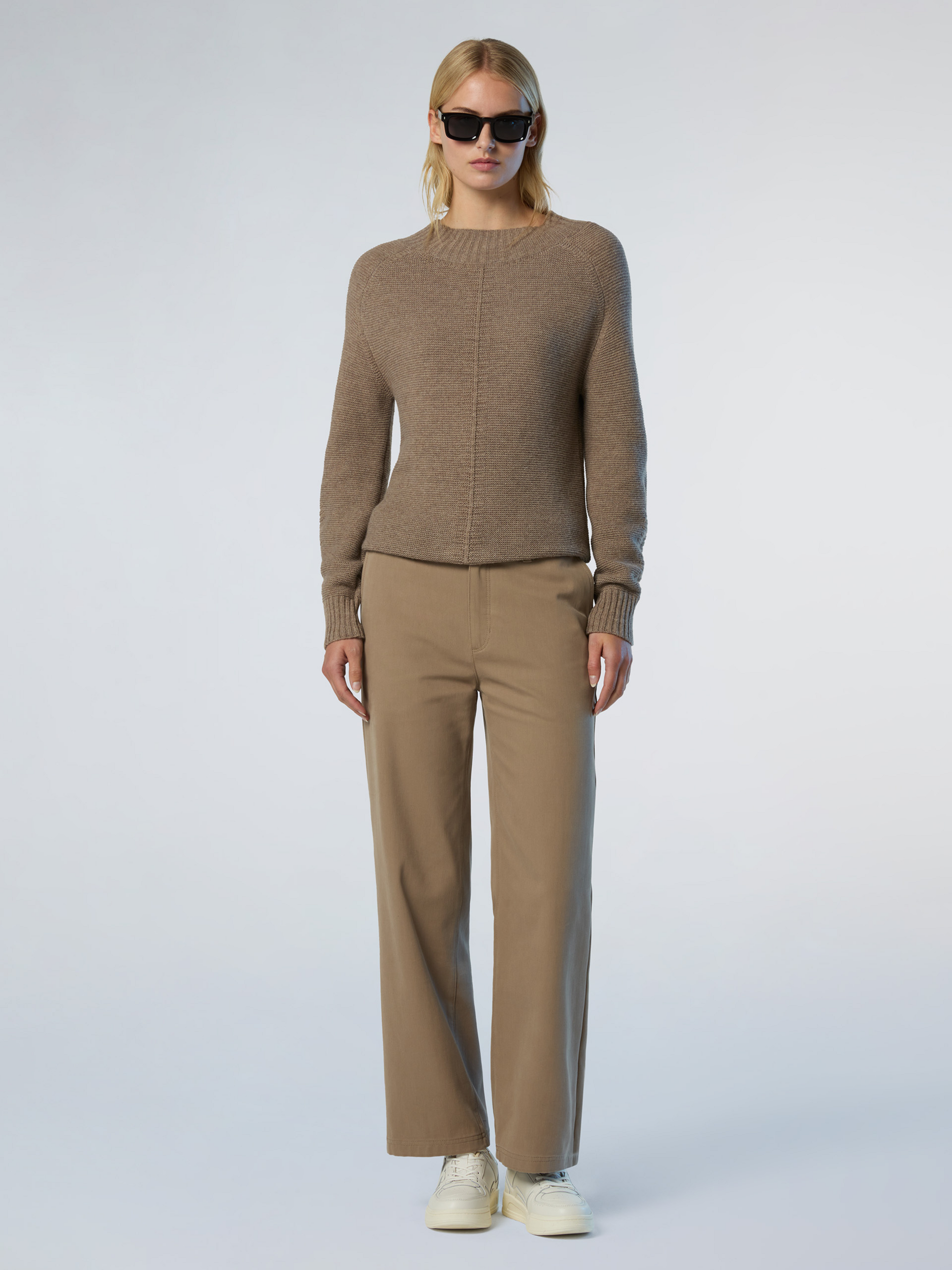 NORTH SAILS, North Sails Sweater Mock-neck Saddle Shoulder