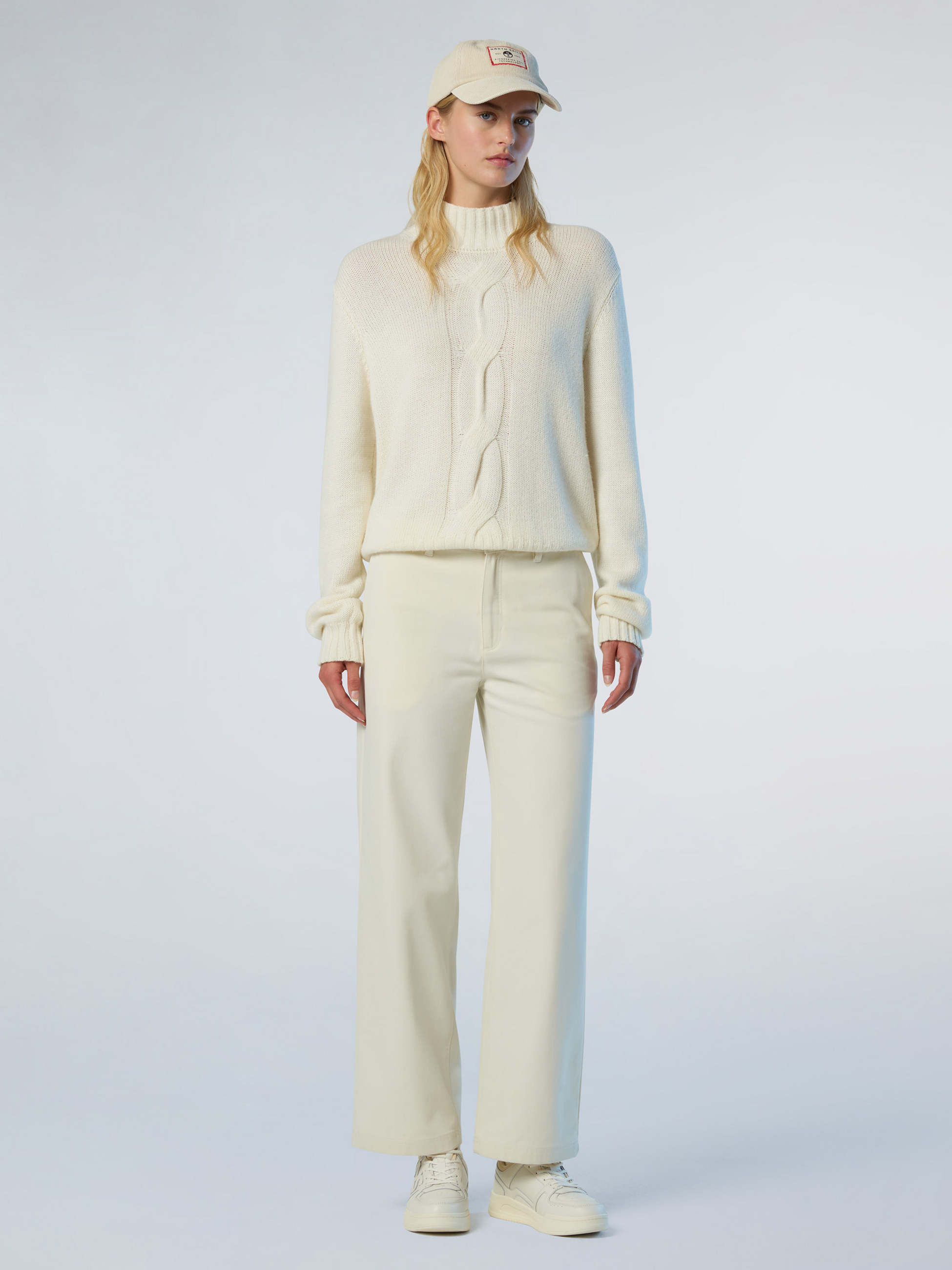 NORTH SAILS, North Sails Sweater Mock-neck With Maxi Cable Knit