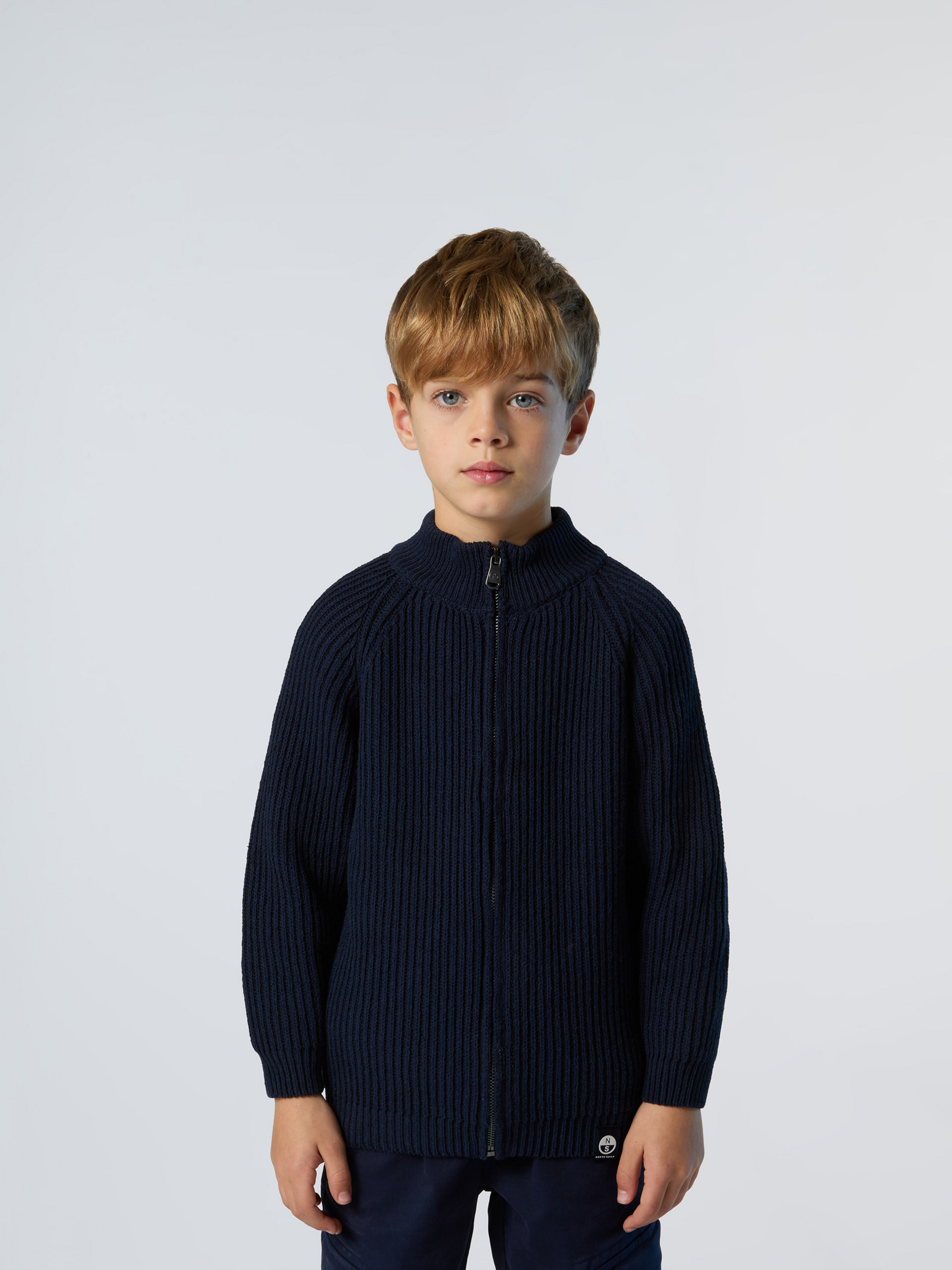 NORTH SAILS, North Sails Sweater Ribbed Zip-through