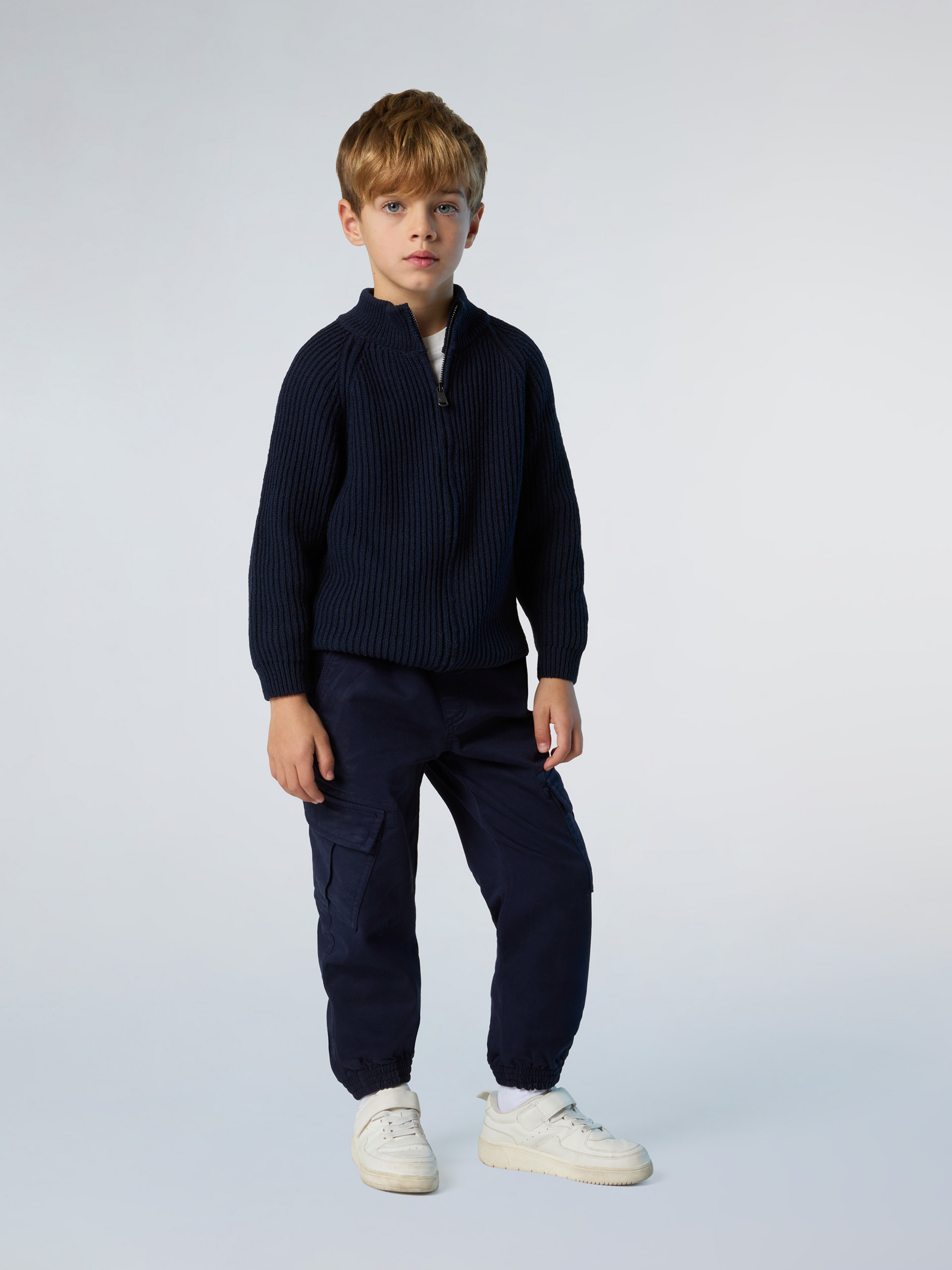 NORTH SAILS, North Sails Sweater Ribbed Zip-through