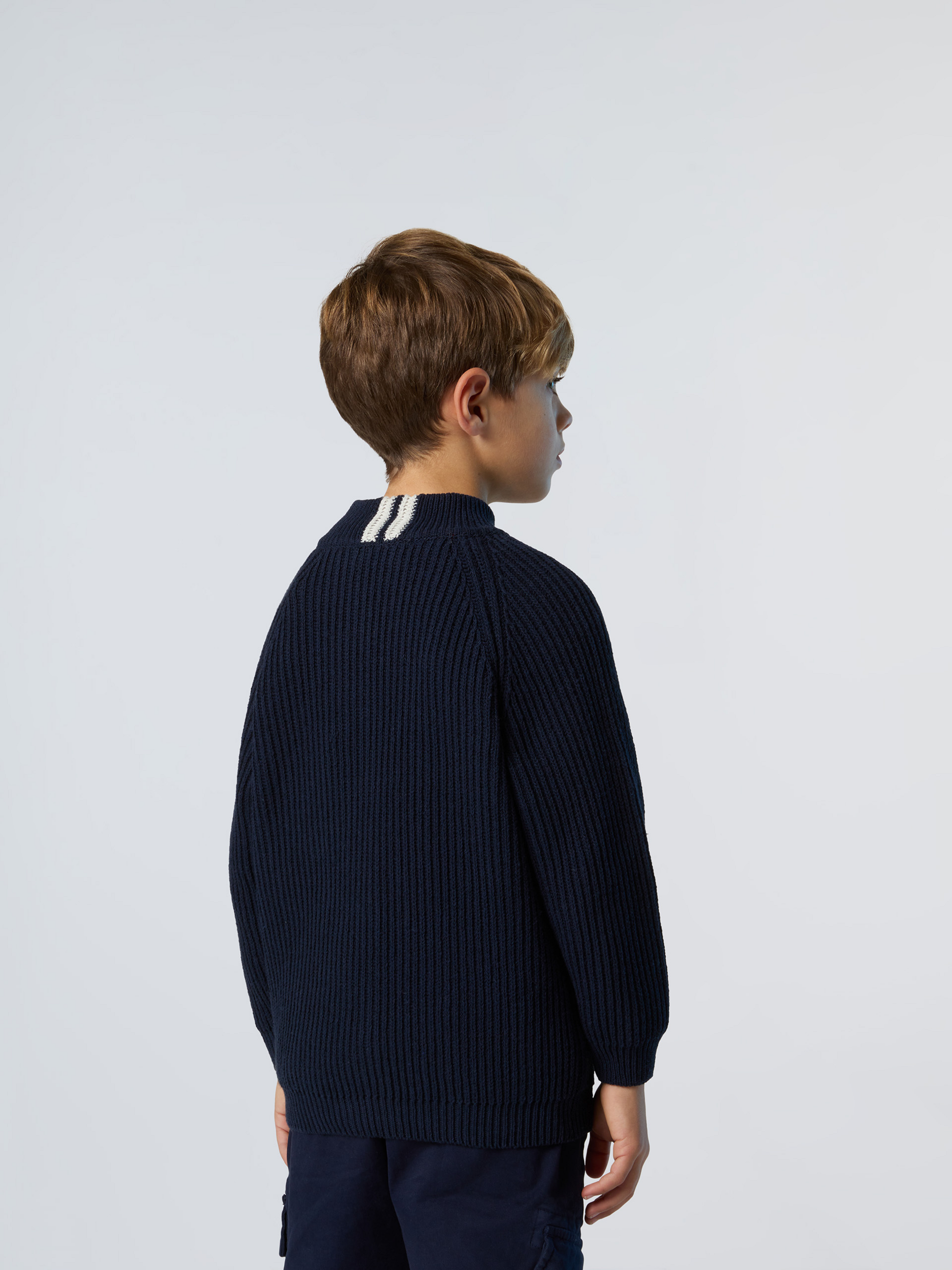 NORTH SAILS, North Sails Sweater Ribbed Zip-through