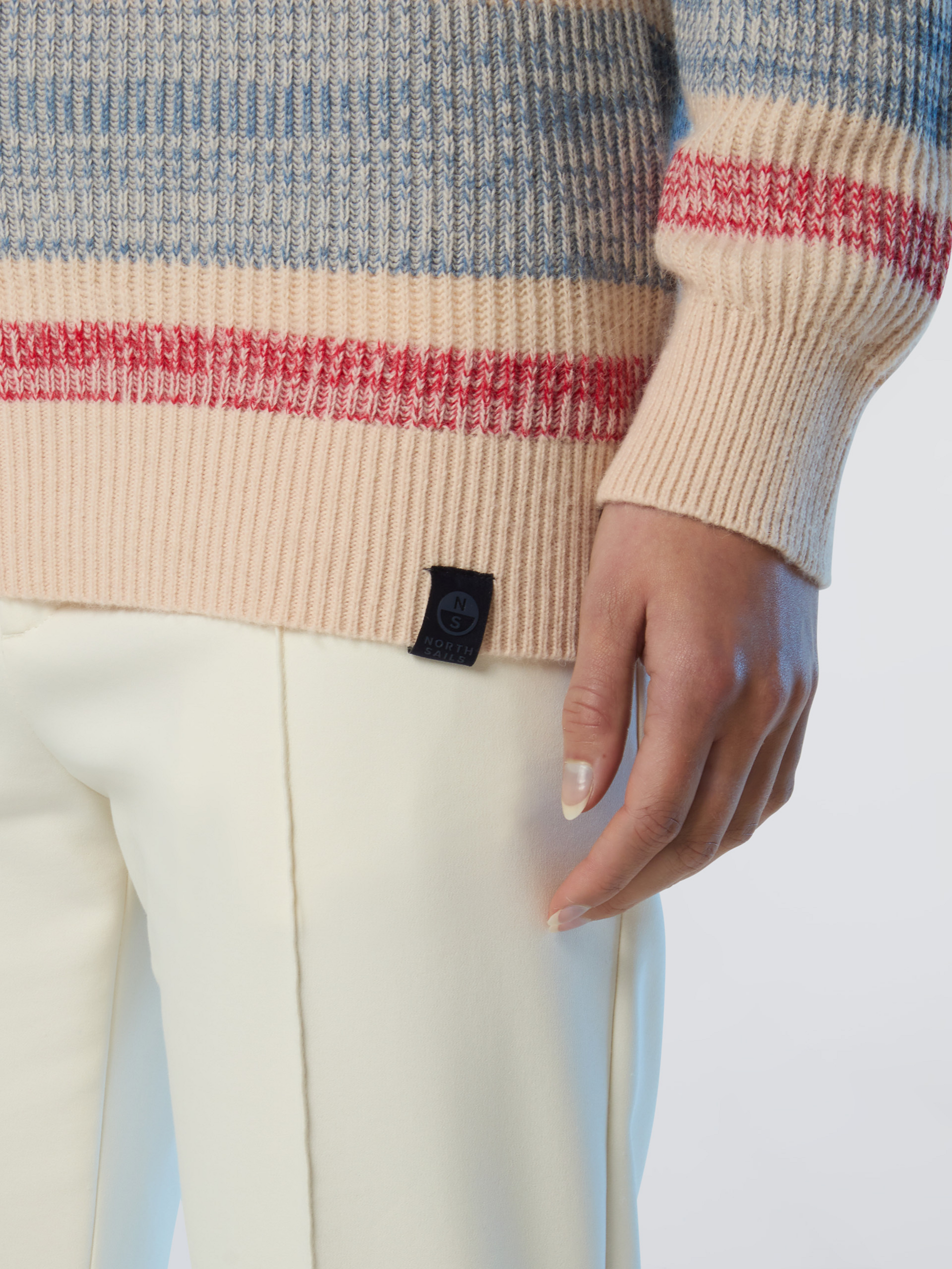 NORTH SAILS, North Sails Sweater Striped Alpaca Wool