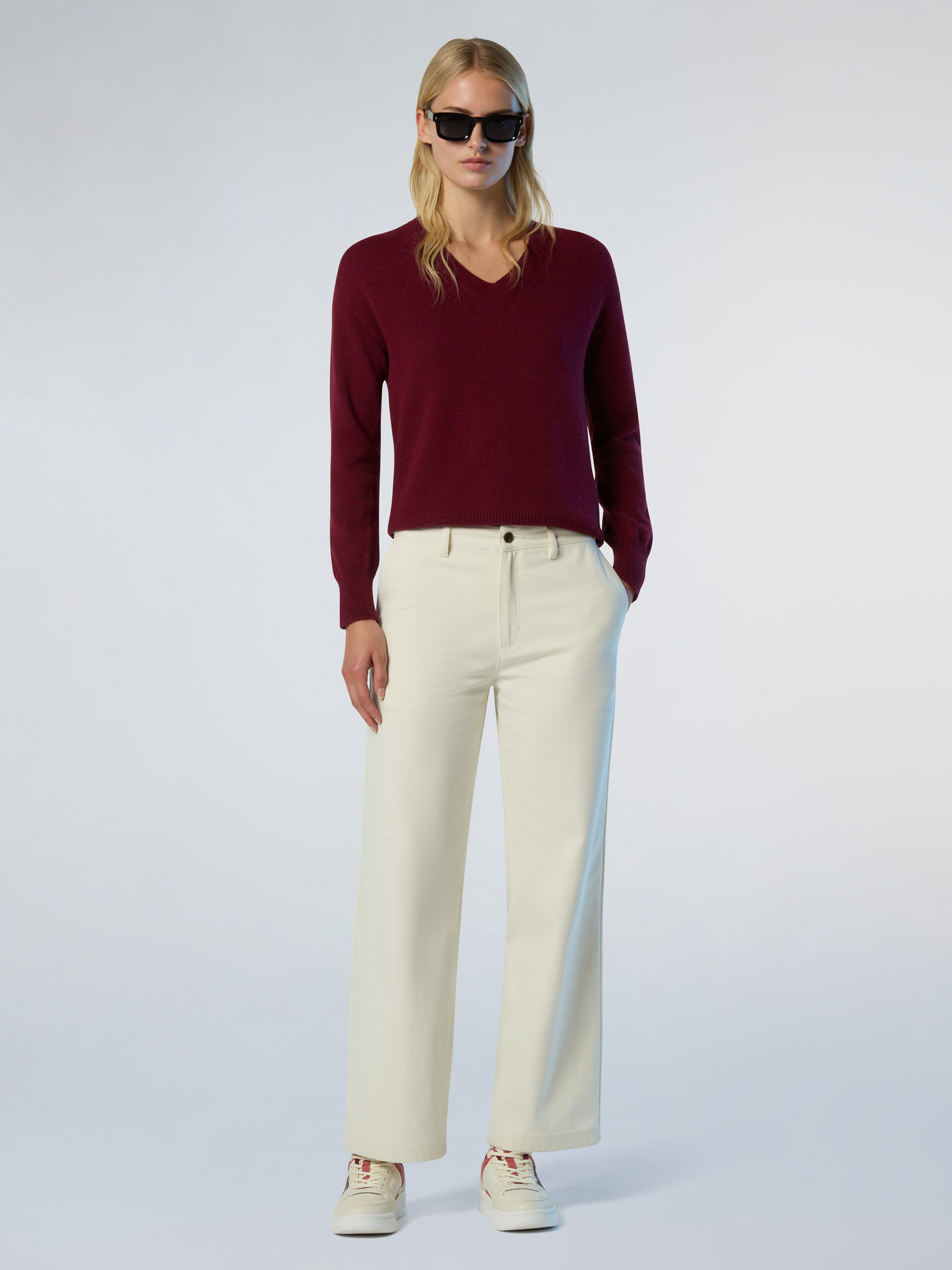 NORTH SAILS, North Sails Sweater V-neck Saddle Shoulder