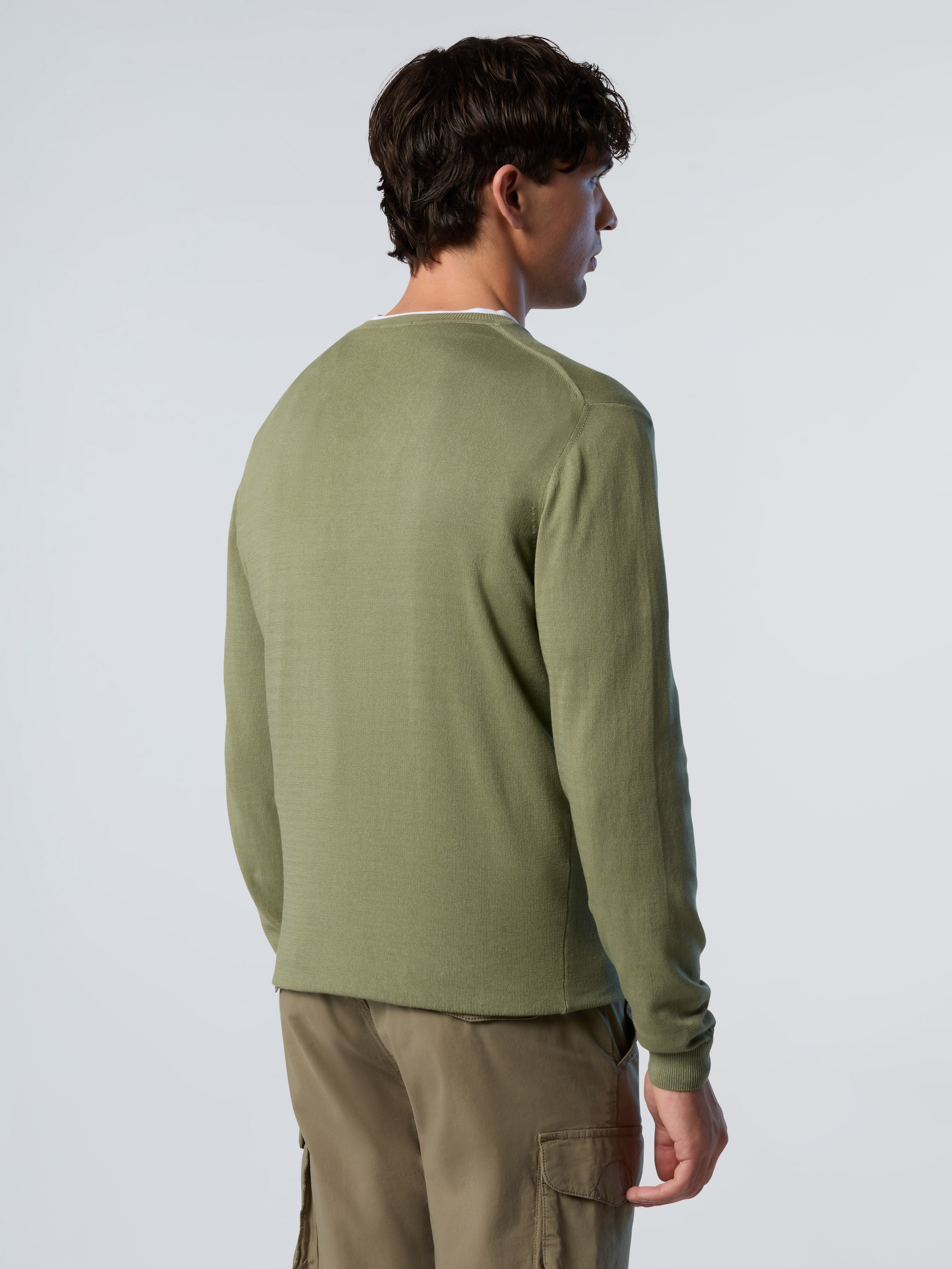 NORTH SAILS, North Sails Sweater V-neck With Logo Label