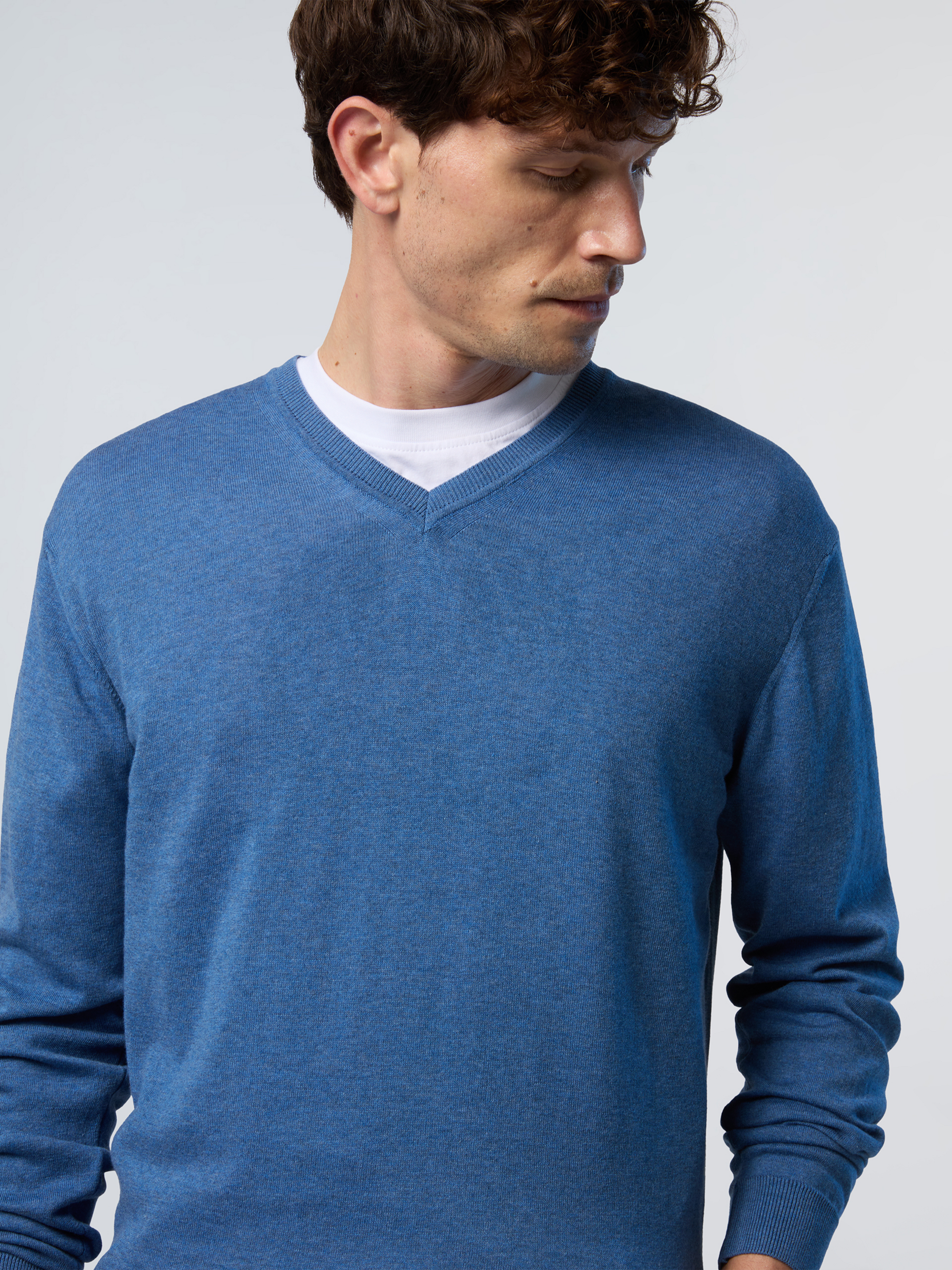 NORTH SAILS, North Sails Sweater V-neck With Logo Label