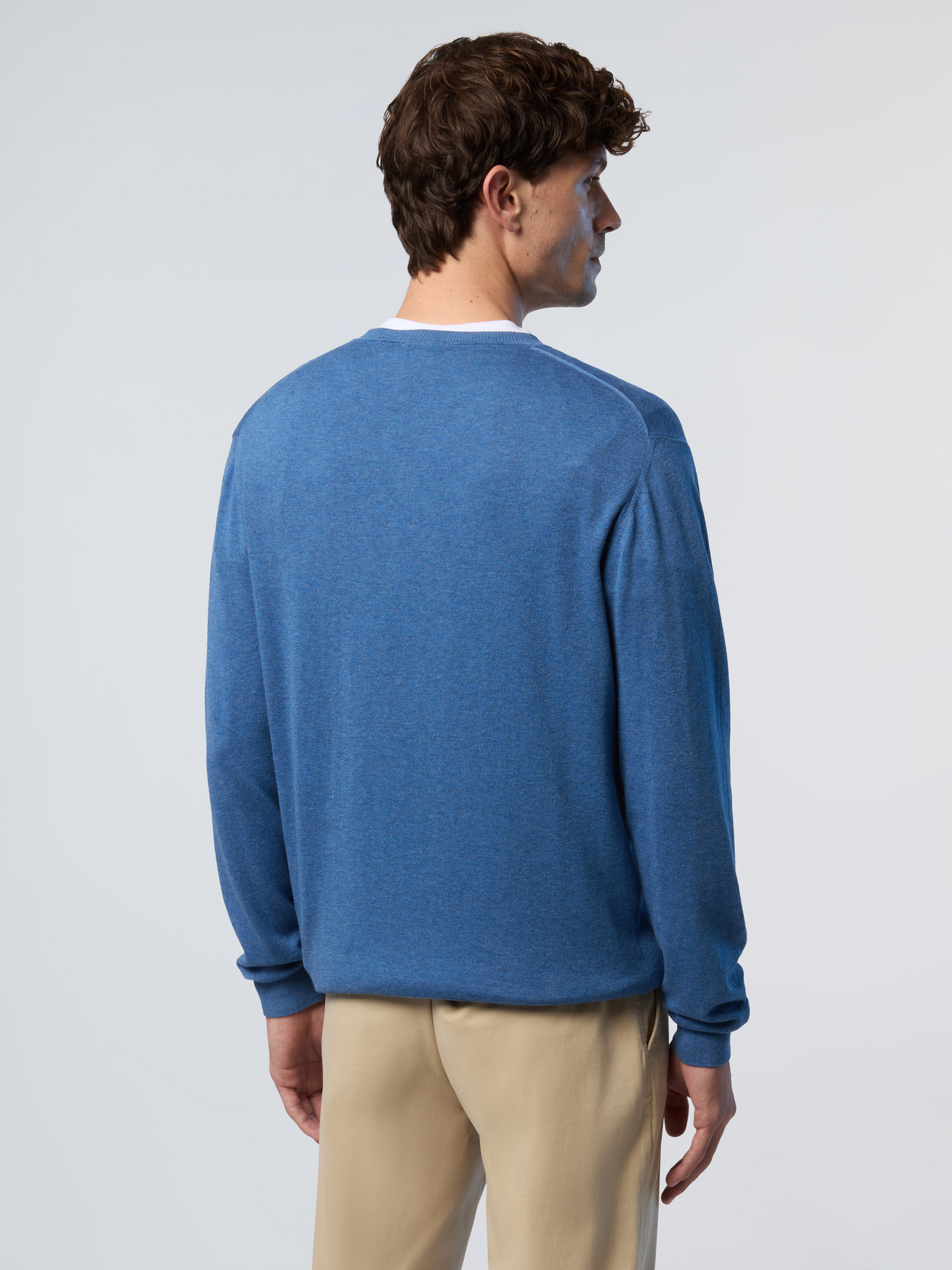 NORTH SAILS, North Sails Sweater V-neck With Logo Label