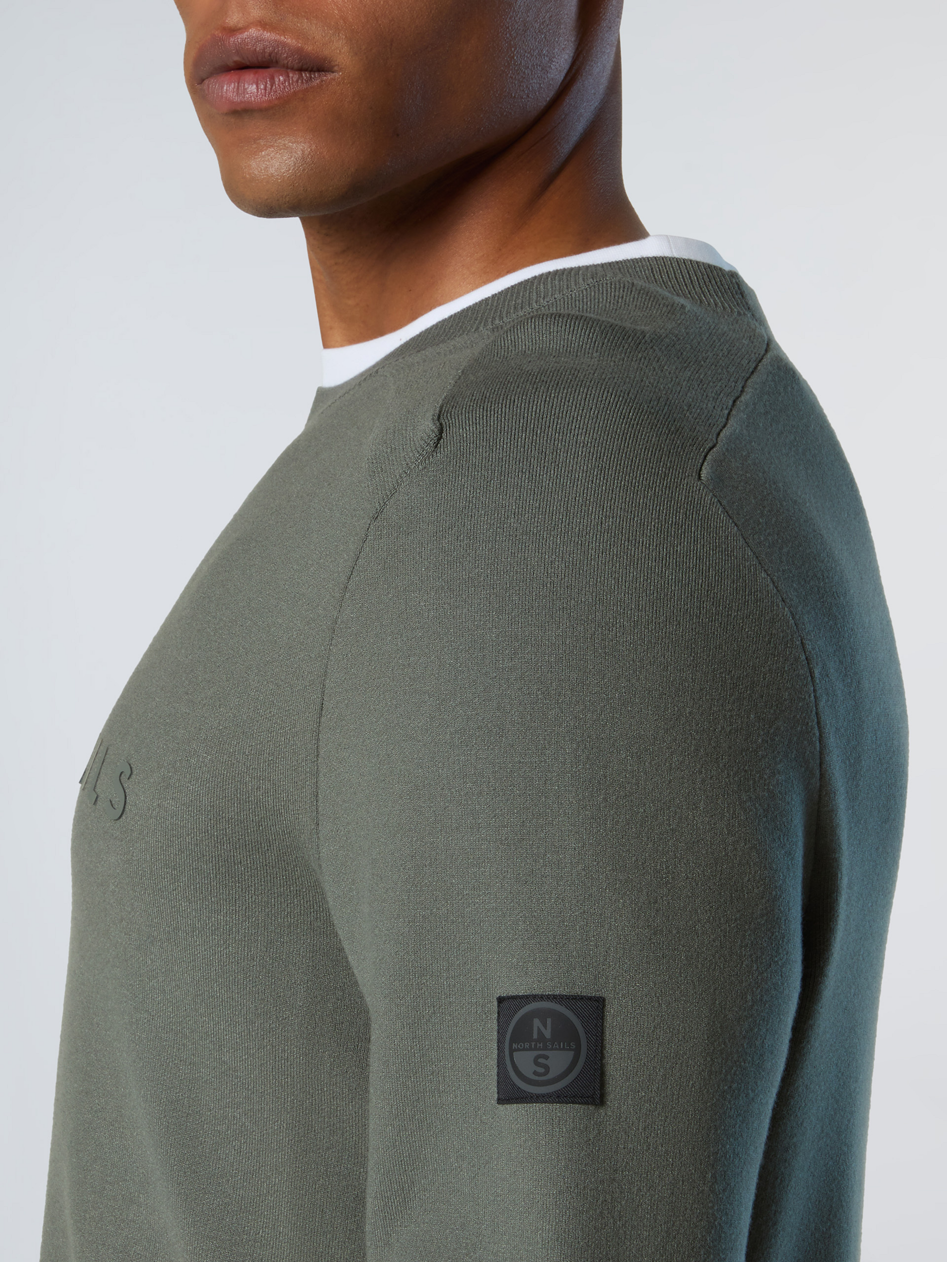 NORTH SAILS, North Sails Sweater Viscose Fabric With 3d Lettering