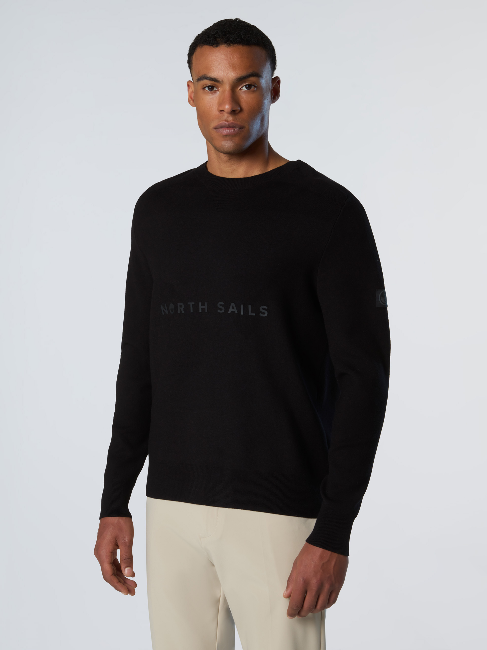 NORTH SAILS, North Sails Sweater Viscose Fabric With 3d Lettering