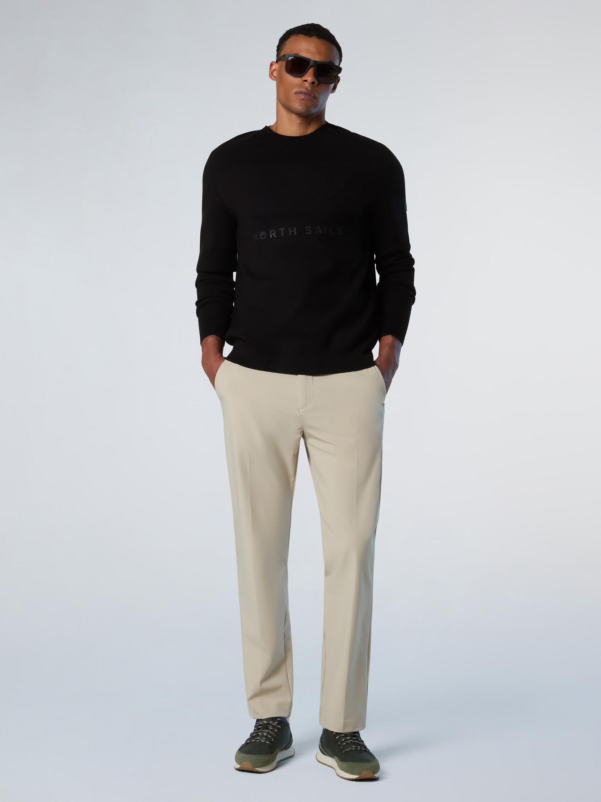 NORTH SAILS, North Sails Sweater Viscose Fabric With 3d Lettering