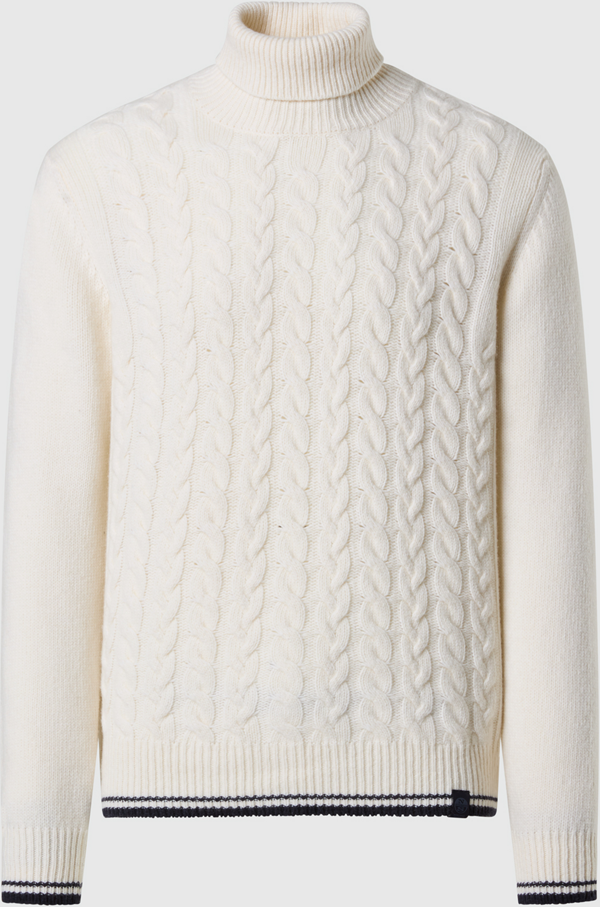 NORTH SAILS, North Sails Sweater With Cable-knit Front