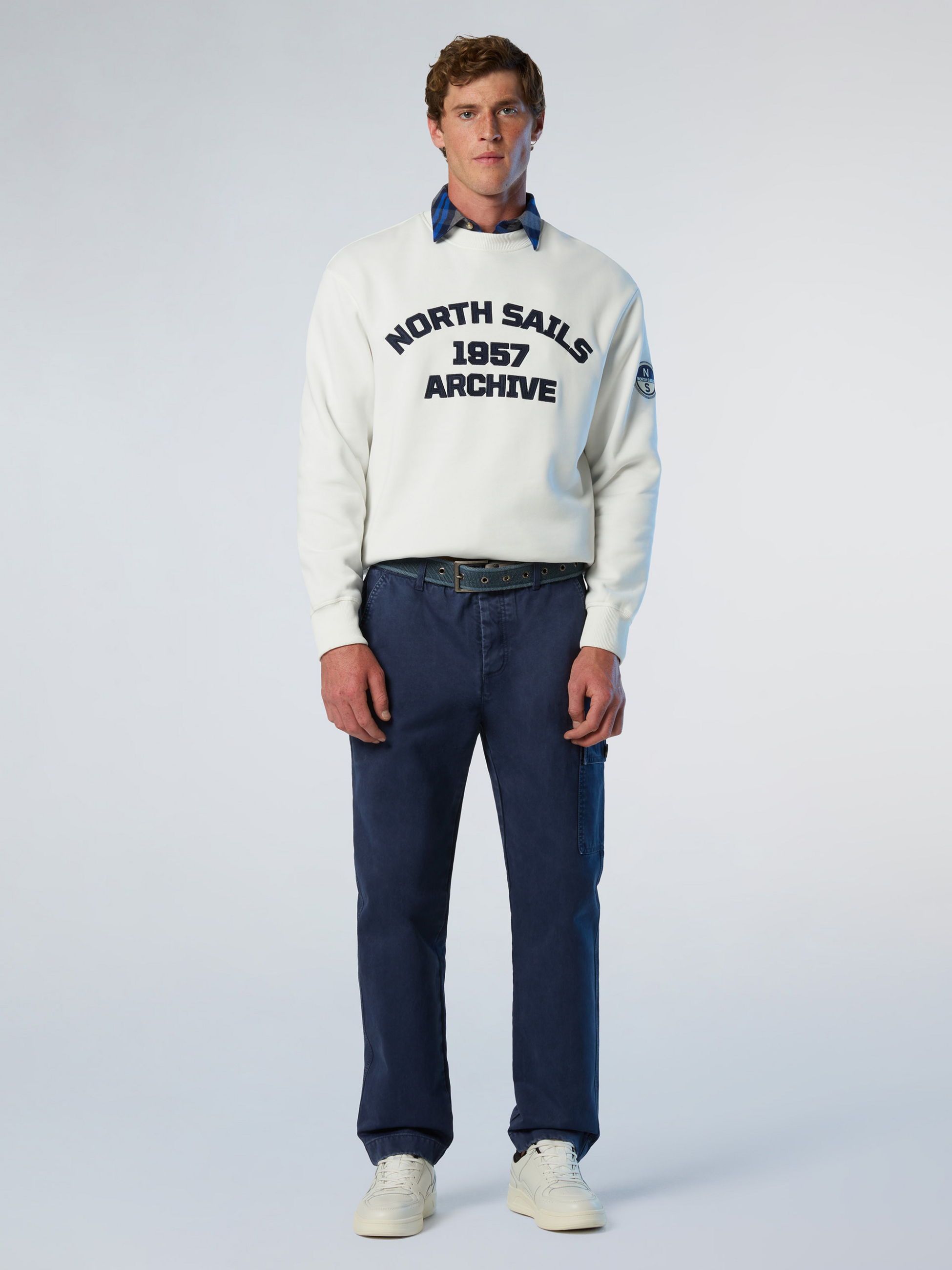 NORTH SAILS, North Sails Sweatshirt Archive Style With Eyelet