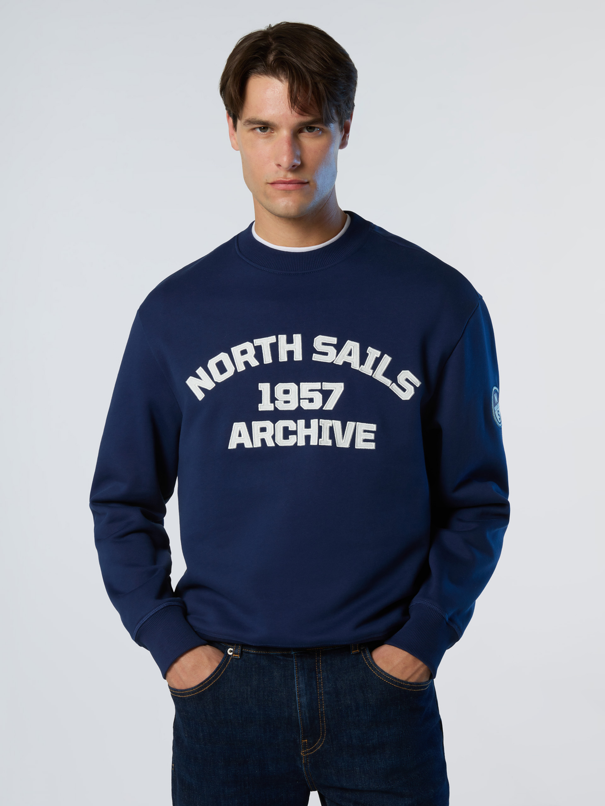 NORTH SAILS, North Sails Sweatshirt Archive Style With Eyelet