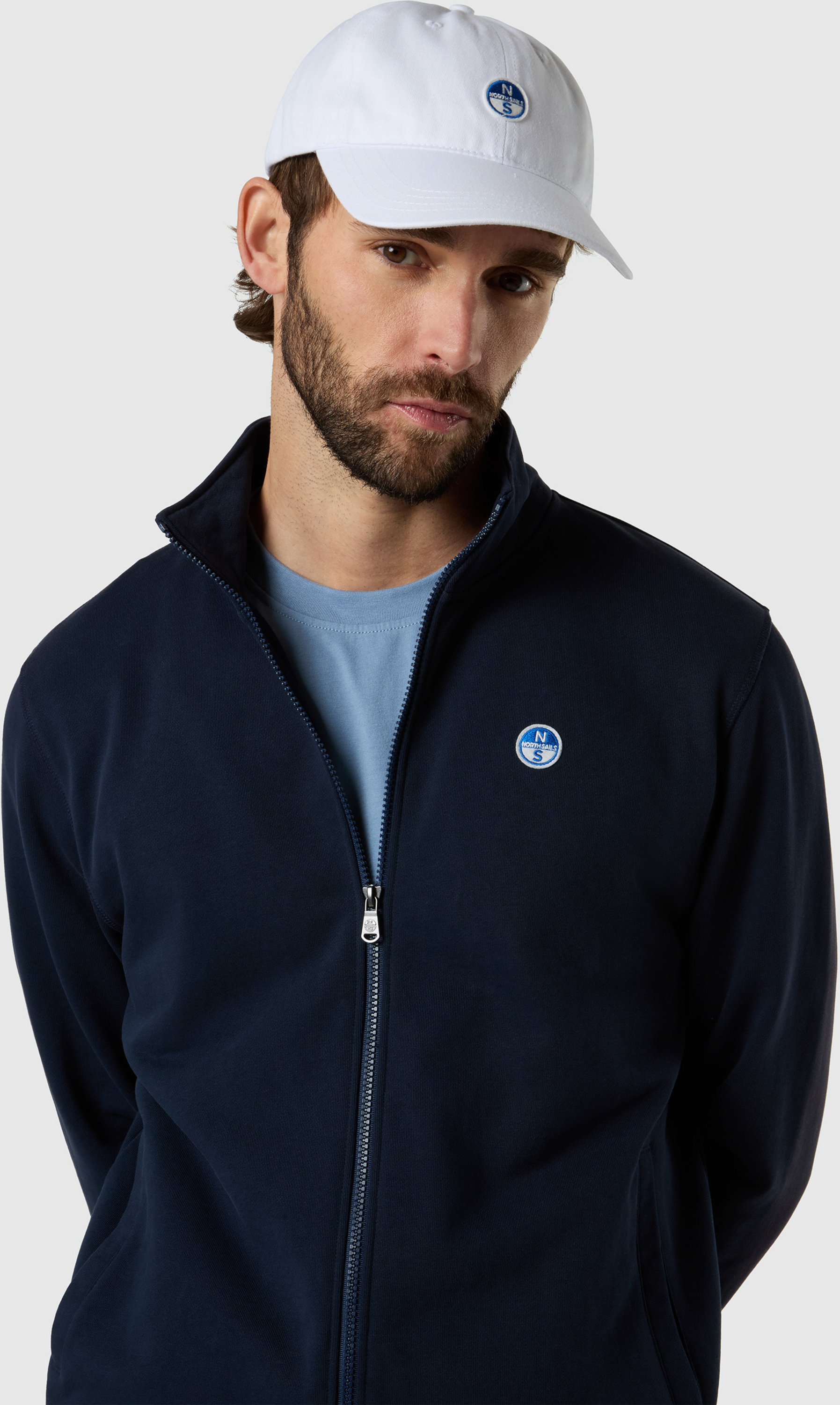 NORTH SAILS, North Sails Sweatshirt Basic Full Zip