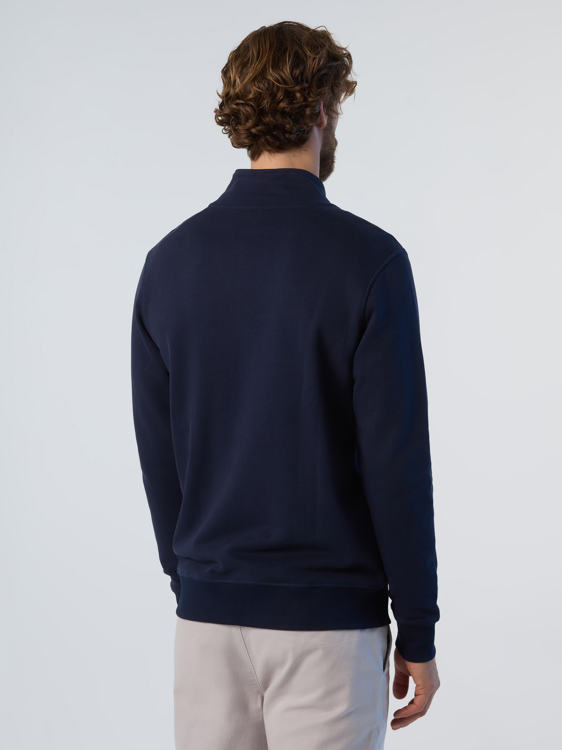 NORTH SAILS, North Sails Sweatshirt Full-zip With Logo Patch