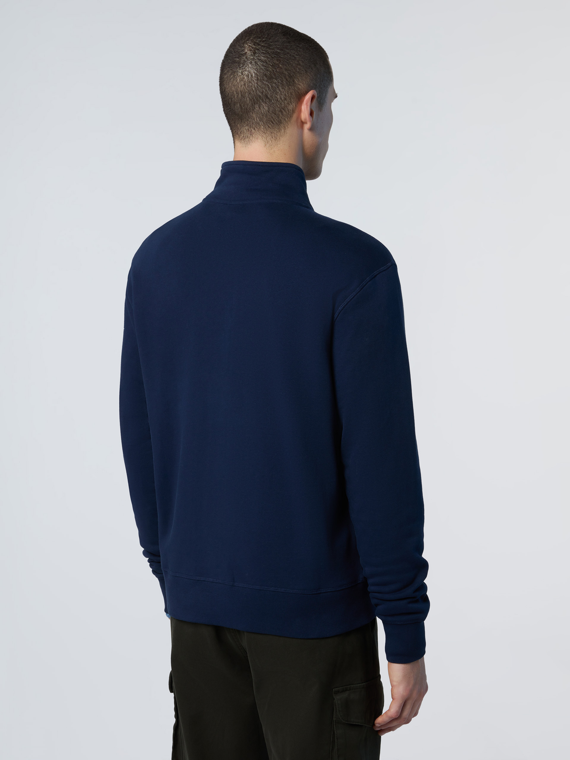 NORTH SAILS, North Sails Sweatshirt Full-zip With Logo Patch