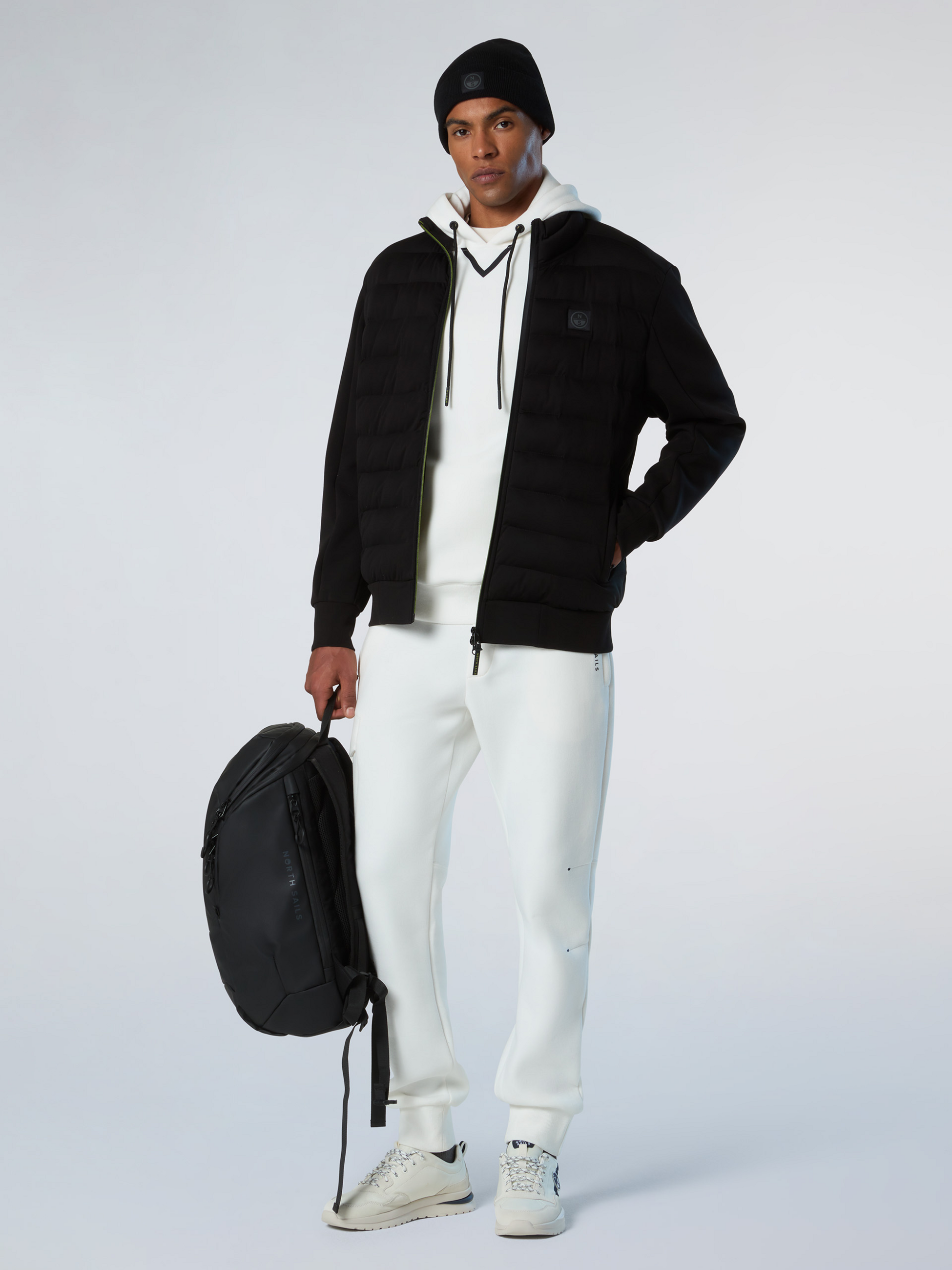 NORTH SAILS, North Sails Sweatshirt Hybrid Zip-up