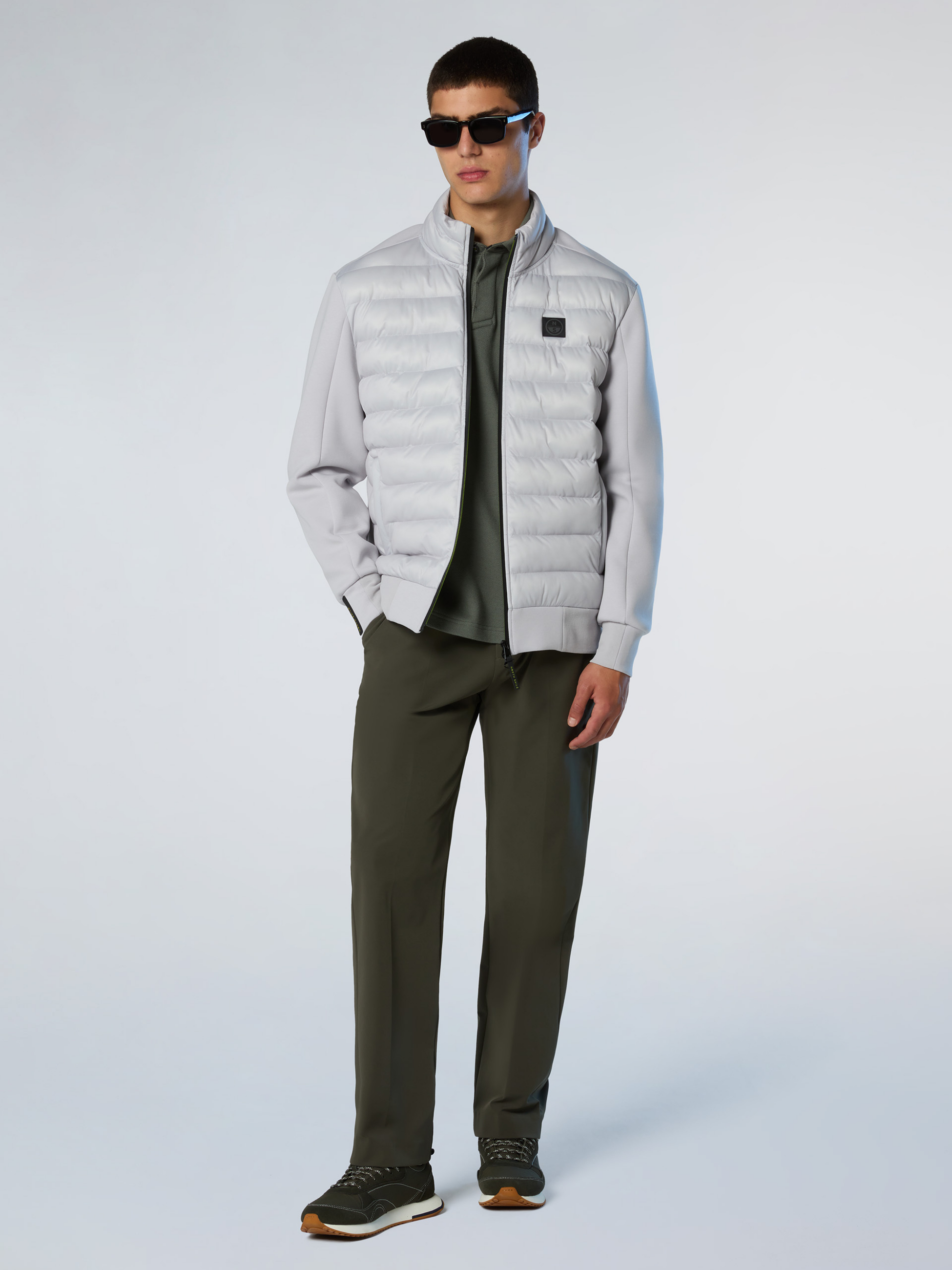 NORTH SAILS, North Sails Sweatshirt Hybrid Zip-up