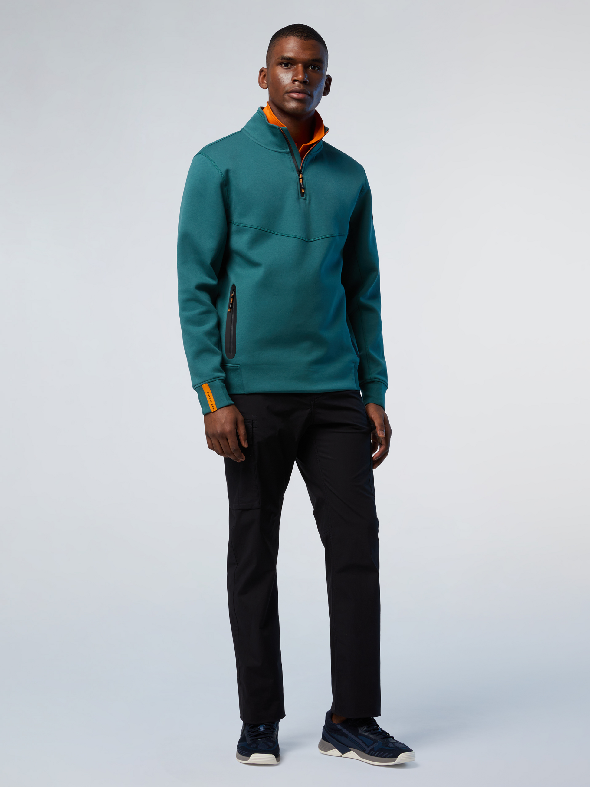 NORTH SAILS, North Sails Sweatshirt Interlock Half-zip