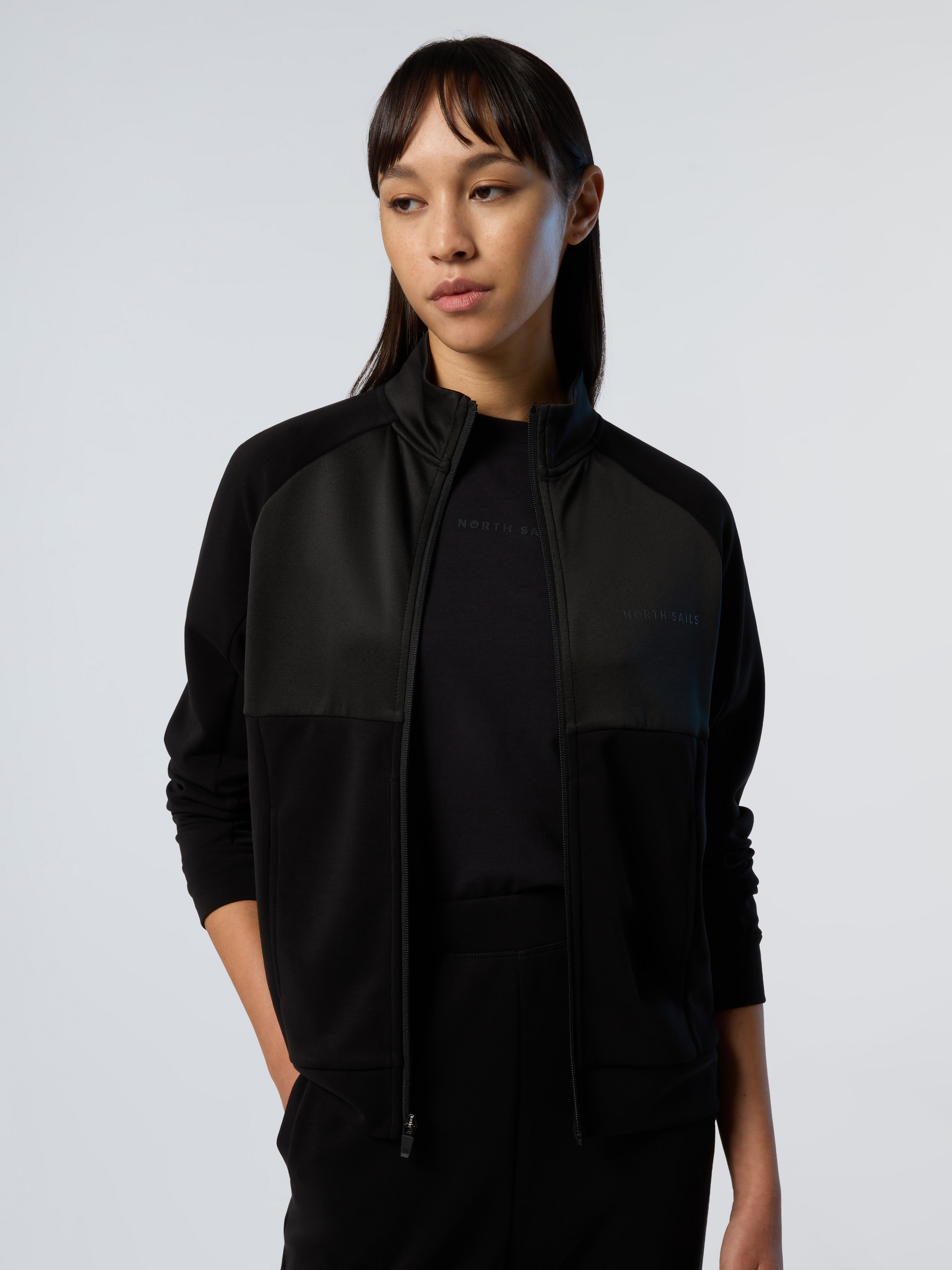 NORTH SAILS, North Sails Sweatshirt Mock-neck Modal