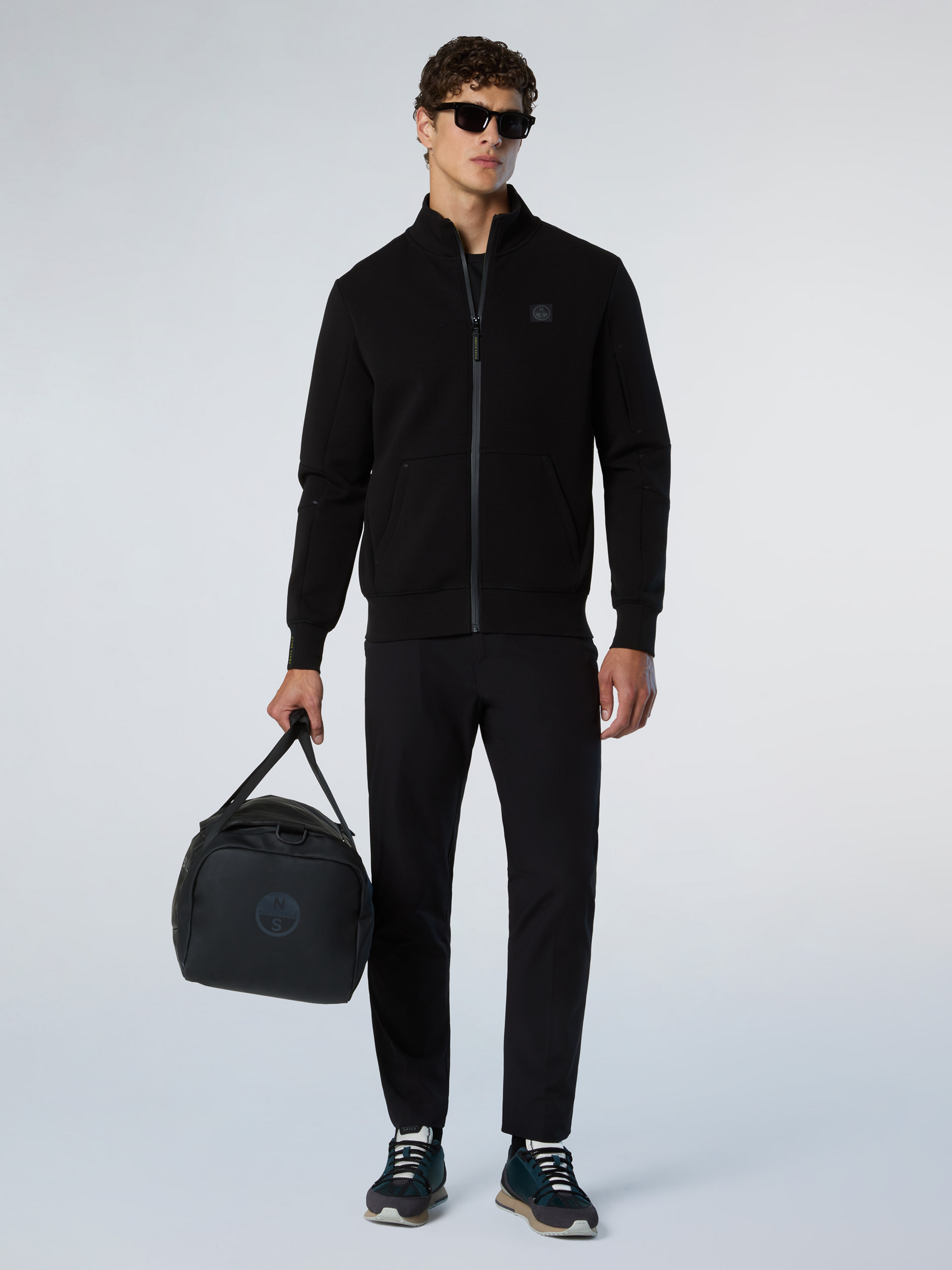 NORTH SAILS, North Sails Sweatshirt Scuba Fabric With Full-zip
