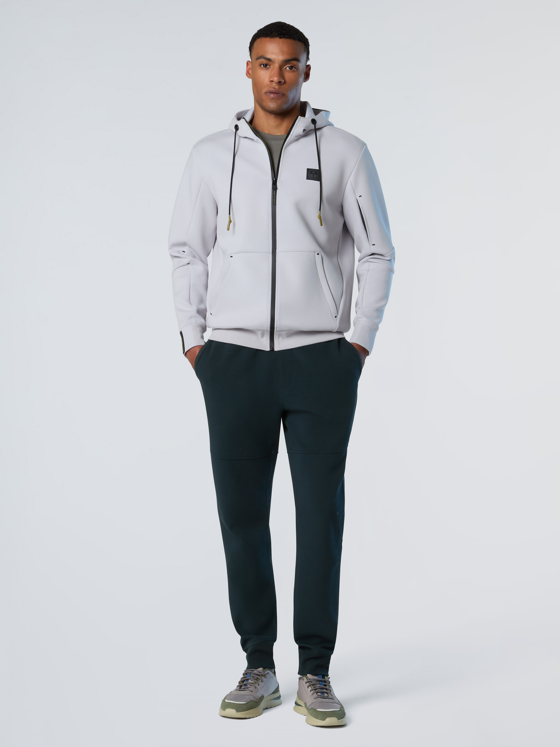 NORTH SAILS, North Sails Sweatshirt Scuba Fabric With Full-zip