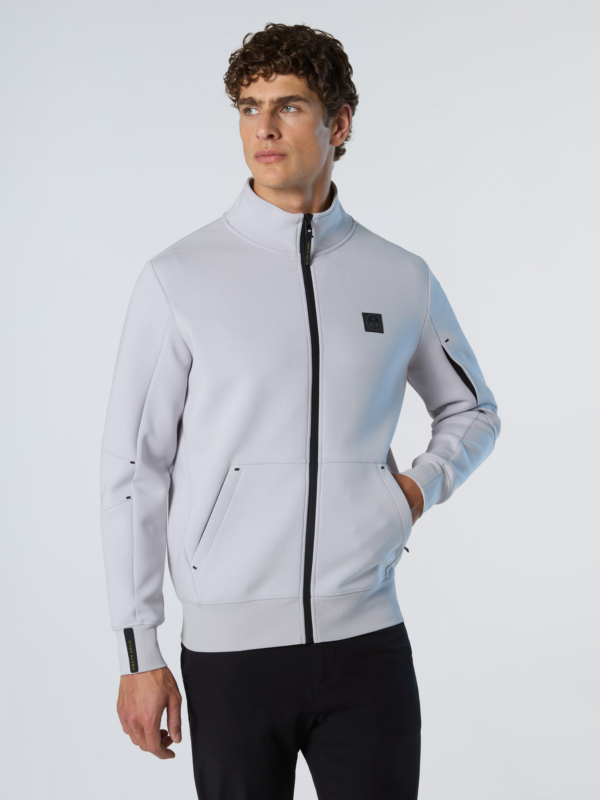 NORTH SAILS, North Sails Sweatshirt Scuba Fabric With Full-zip