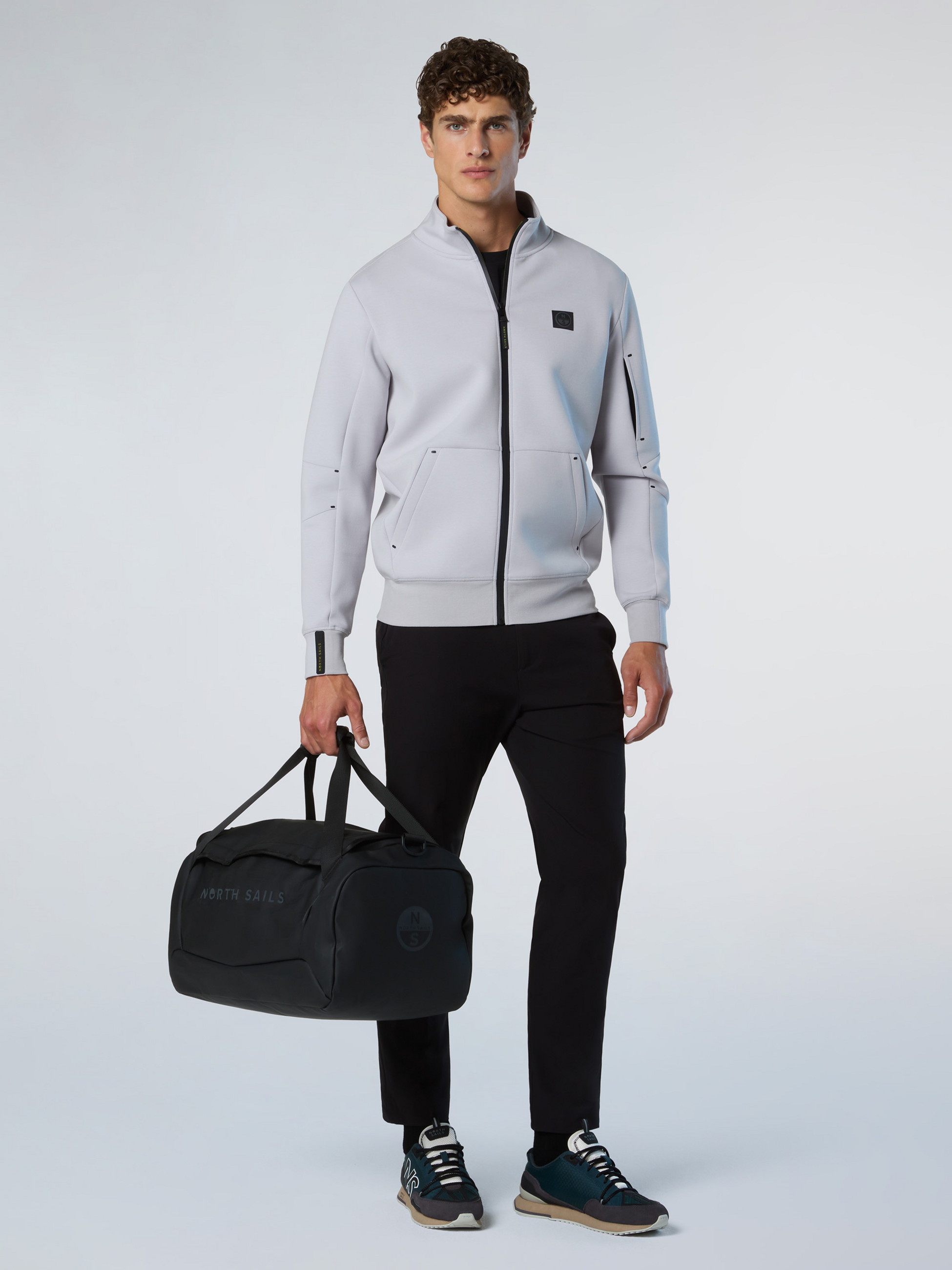 NORTH SAILS, North Sails Sweatshirt Scuba Fabric With Full-zip