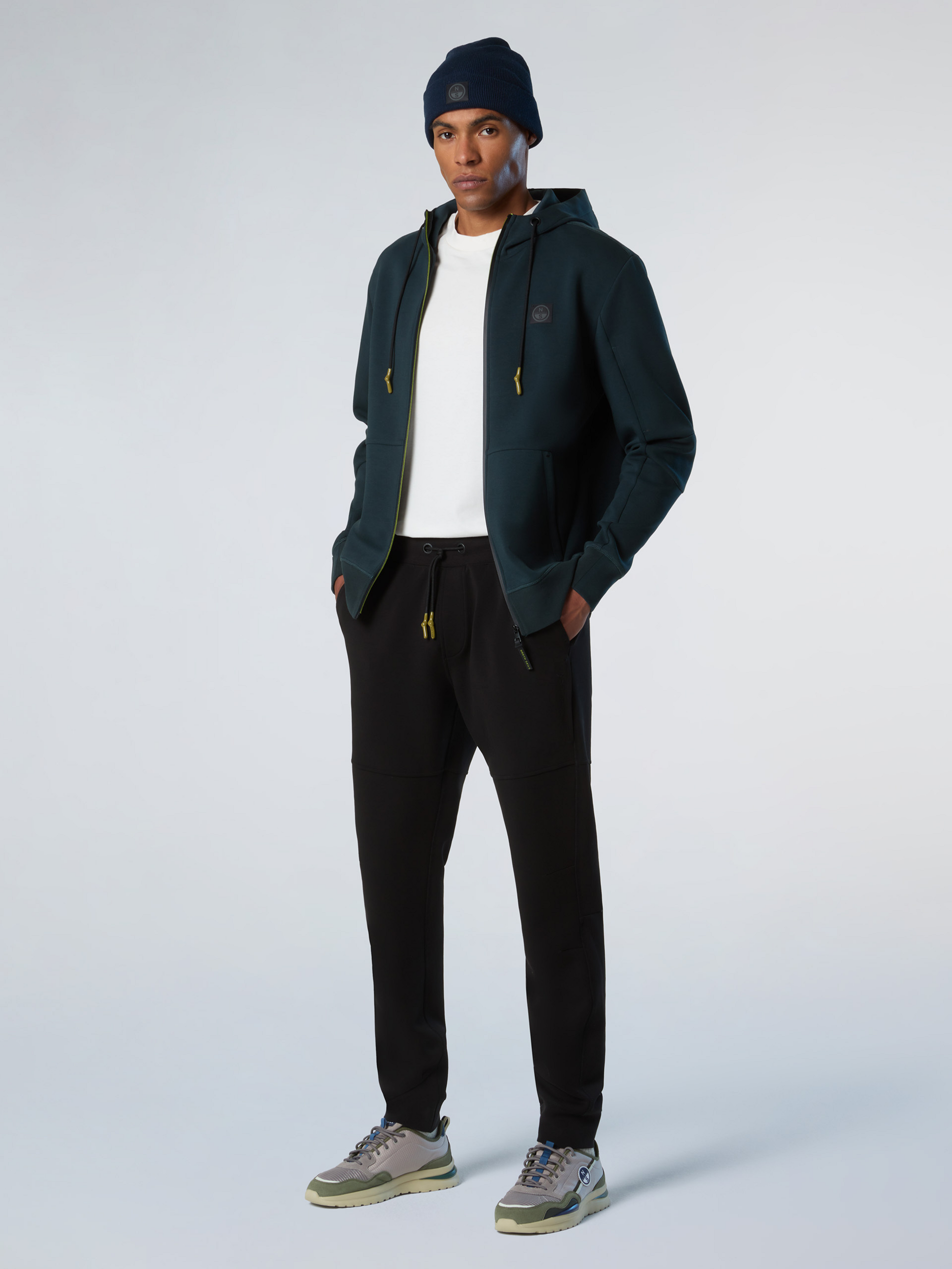 NORTH SAILS, North Sails Sweatshirt Scuba Fabric With Full-zip