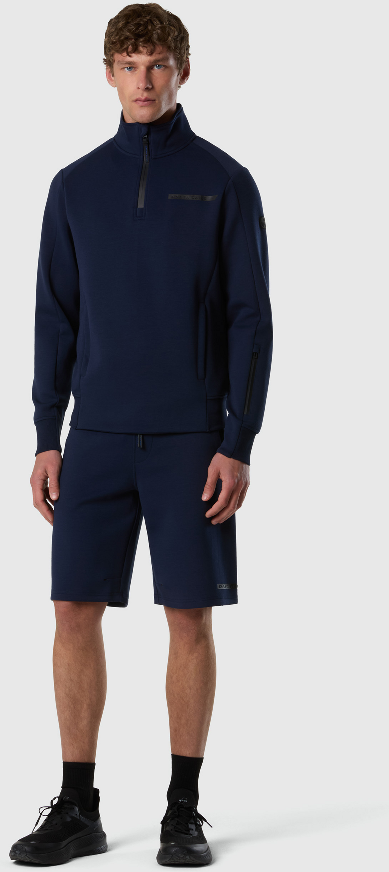 NORTH SAILS, North Sails Sweatshirt Scuba Half-zip