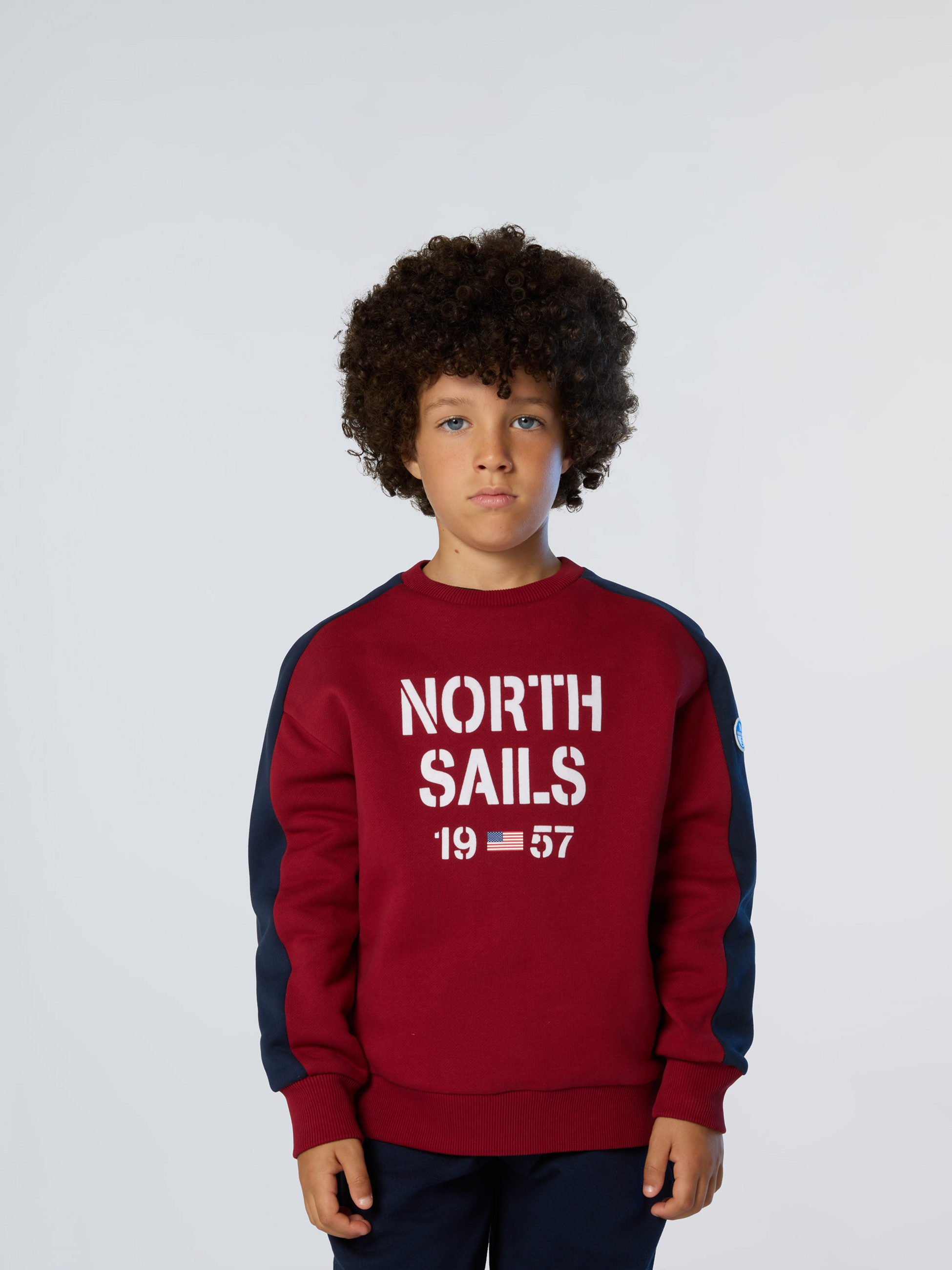 NORTH SAILS, North Sails Sweatshirt With Flock Print