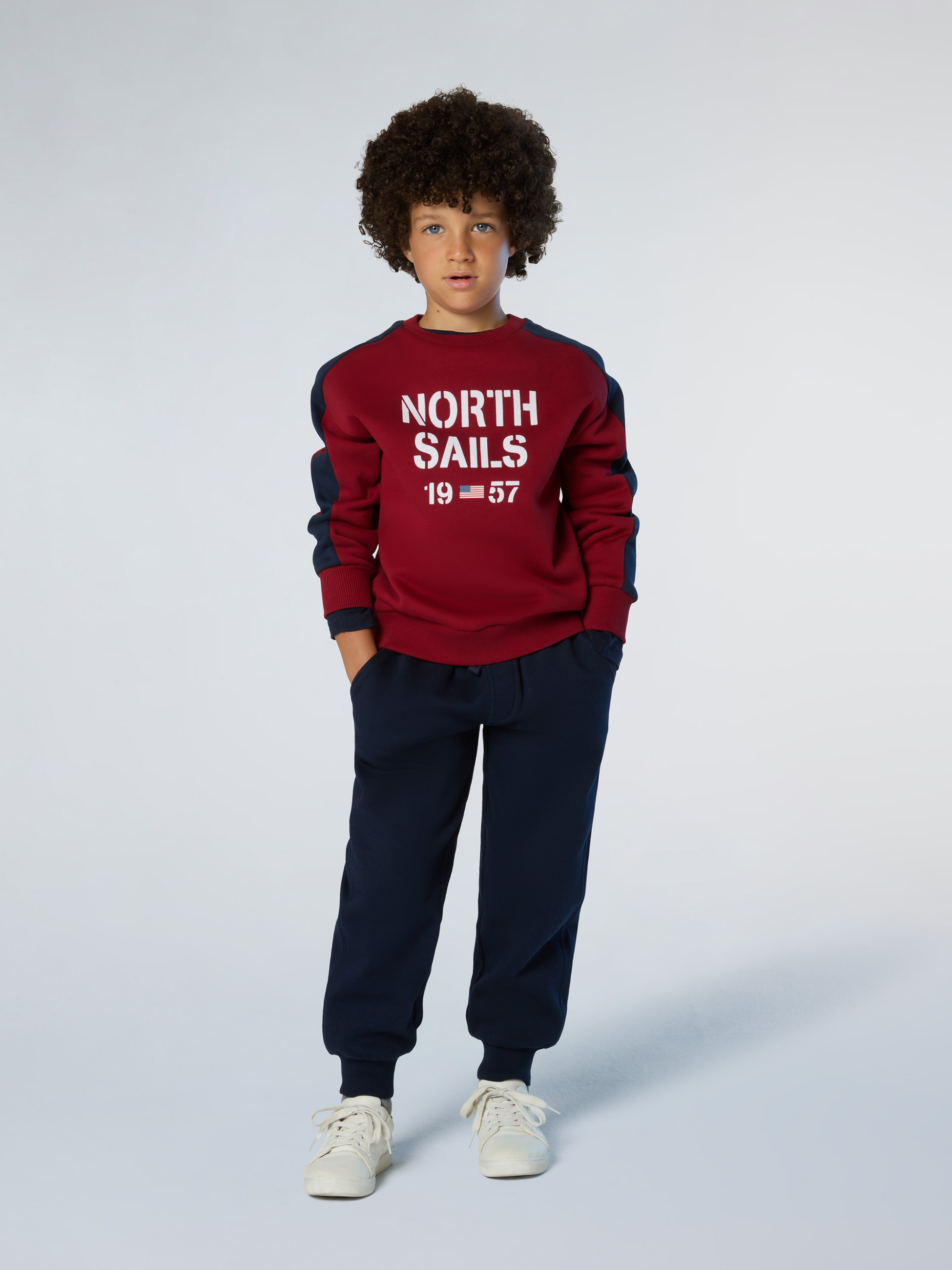 NORTH SAILS, North Sails Sweatshirt With Flock Print