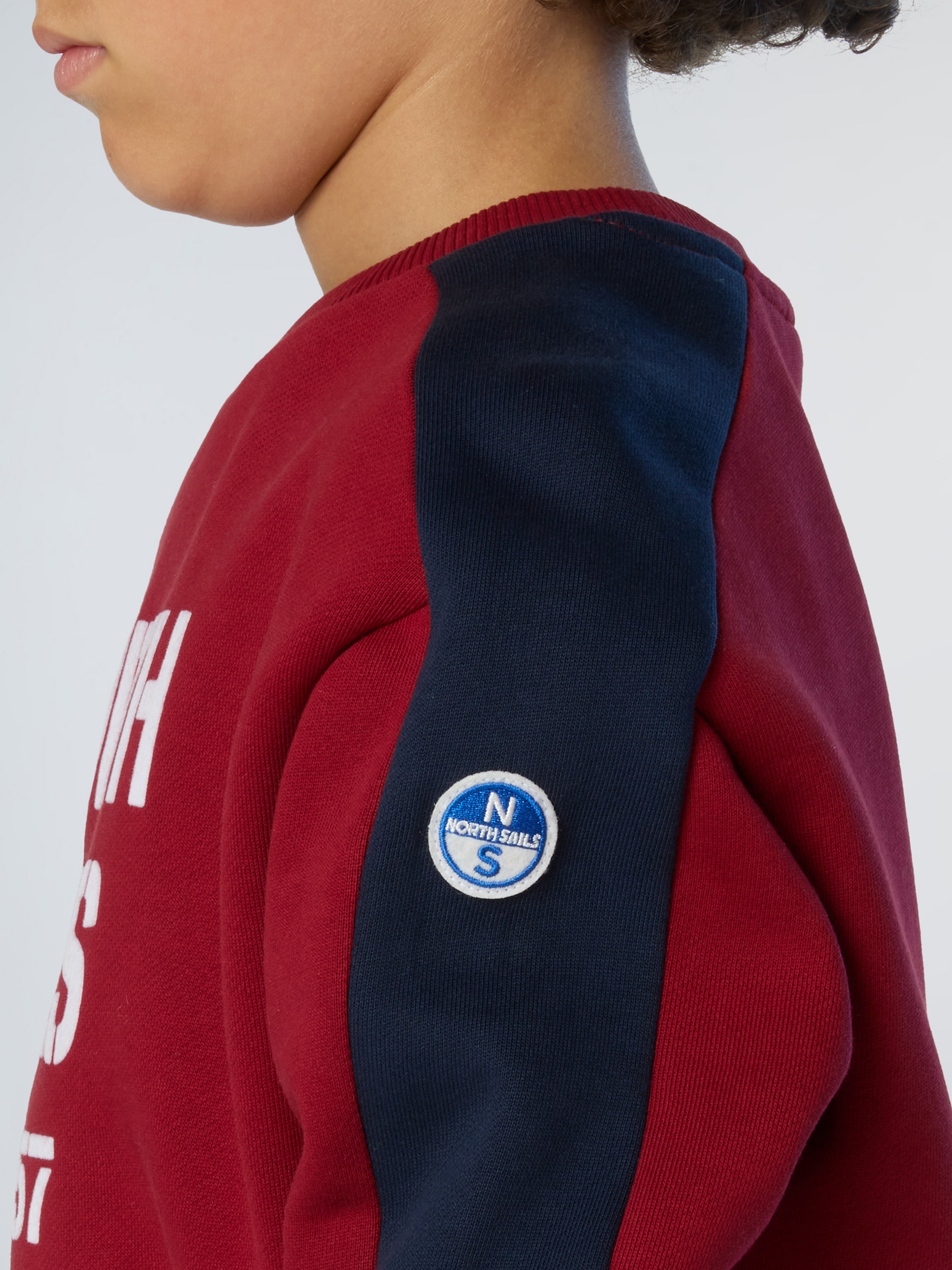 NORTH SAILS, North Sails Sweatshirt With Flock Print