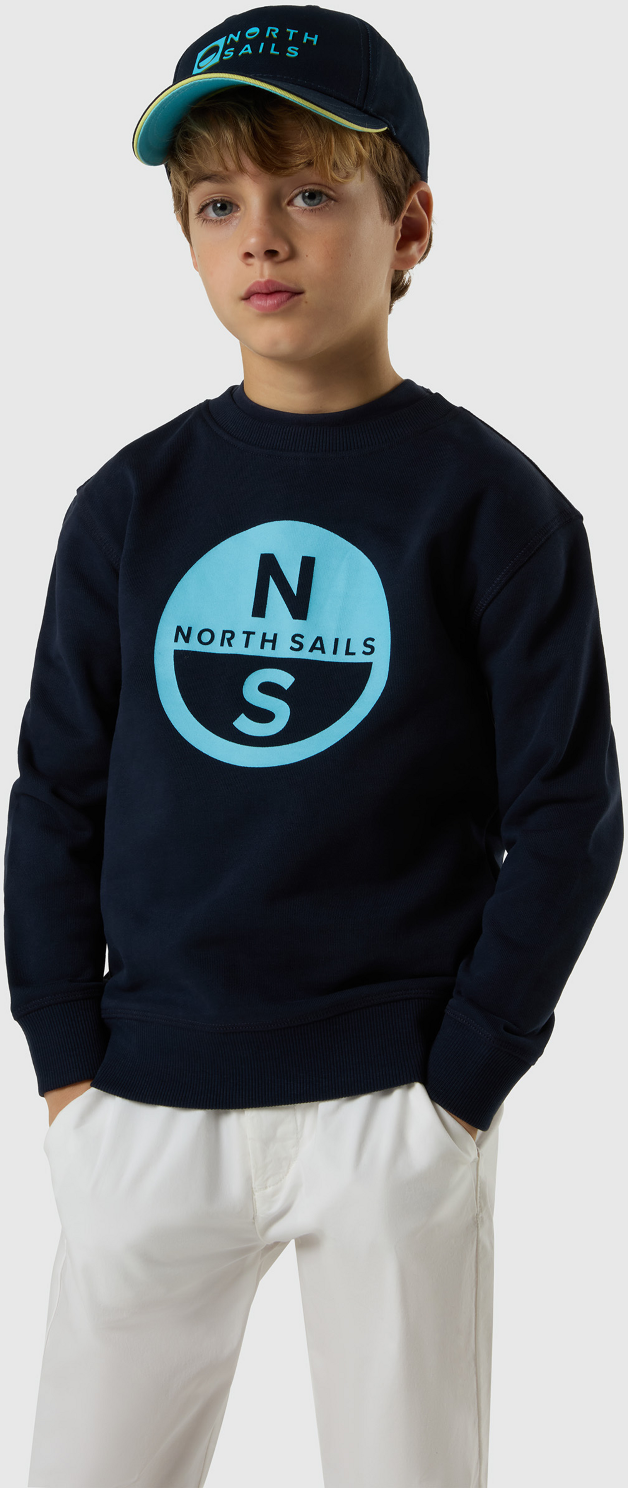 NORTH SAILS, North Sails Sweatshirt With Maxi Logo Print