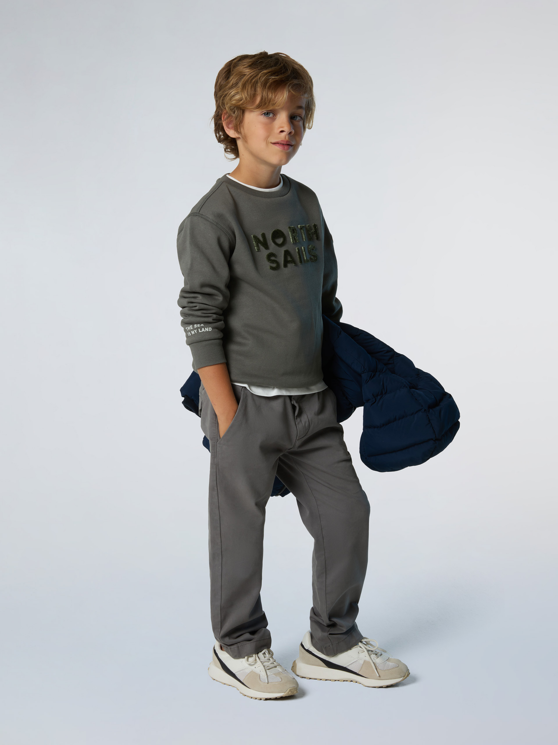 NORTH SAILS, North Sails Sweatshirt With Maxi Logo