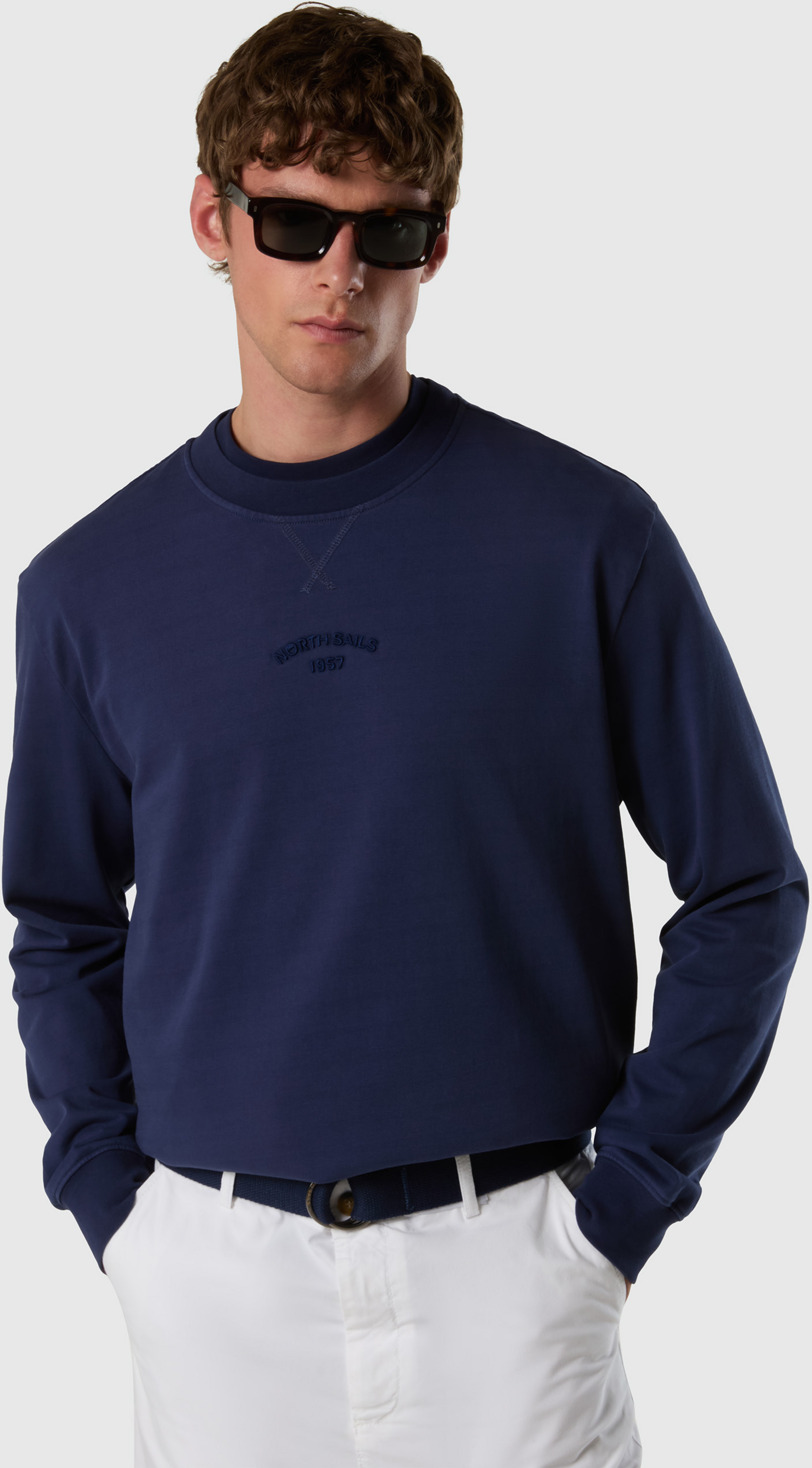 NORTH SAILS, North Sails Sweatshirt With North Sails Embroidery