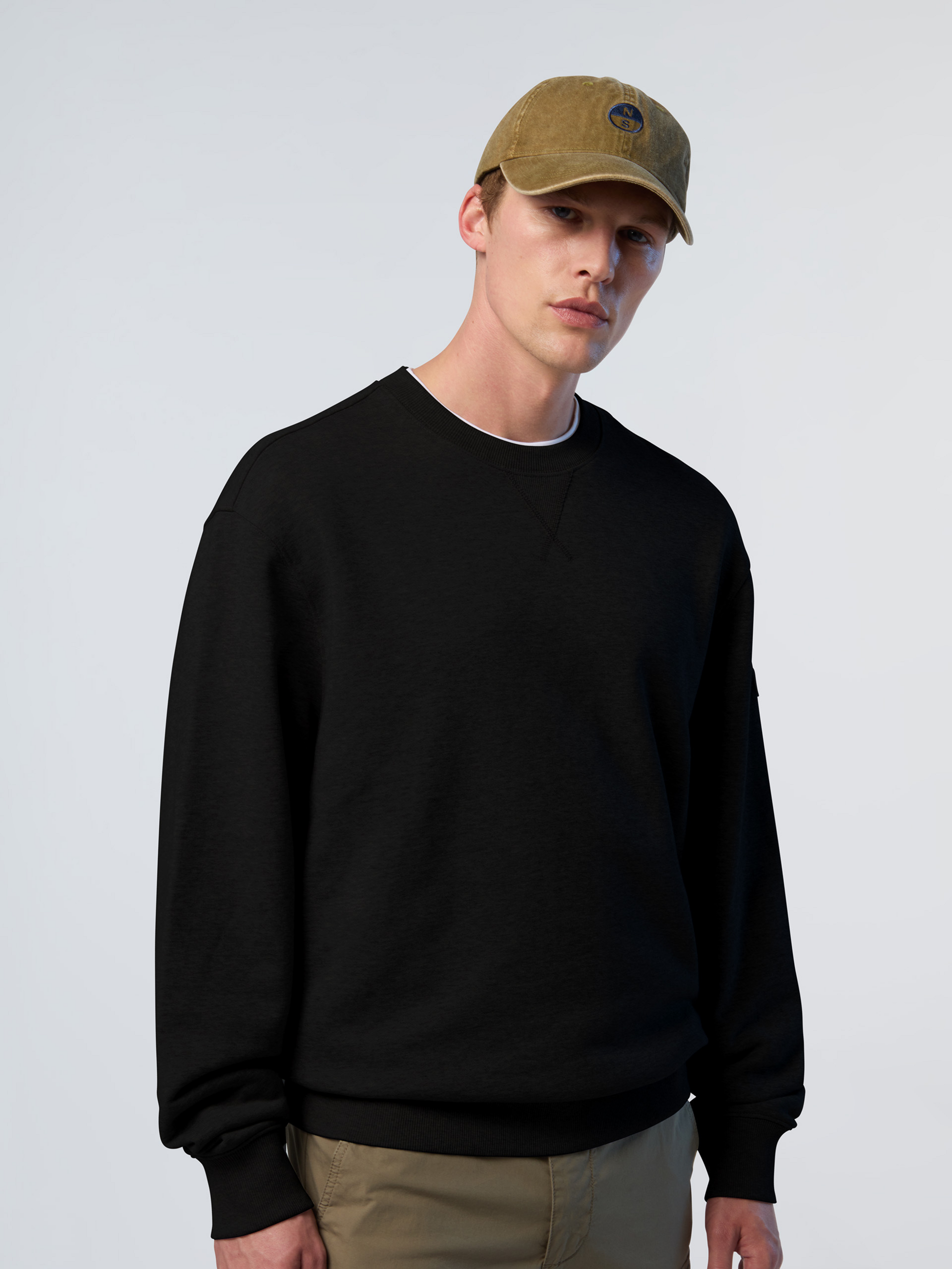 NORTH SAILS, North Sails Sweatshirt With Side Ribbing