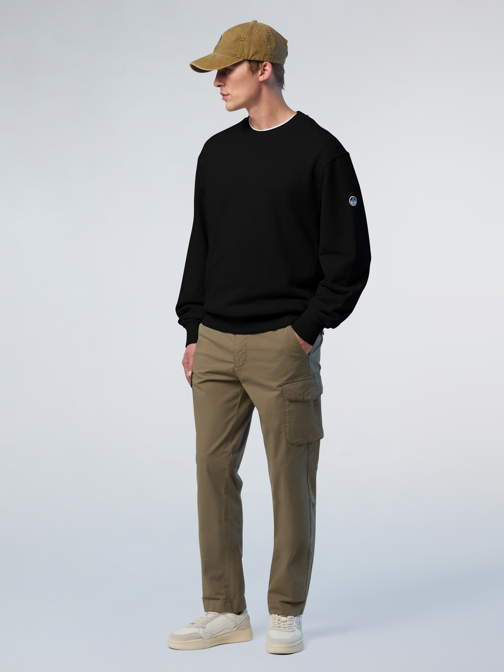 NORTH SAILS, North Sails Sweatshirt With Side Ribbing
