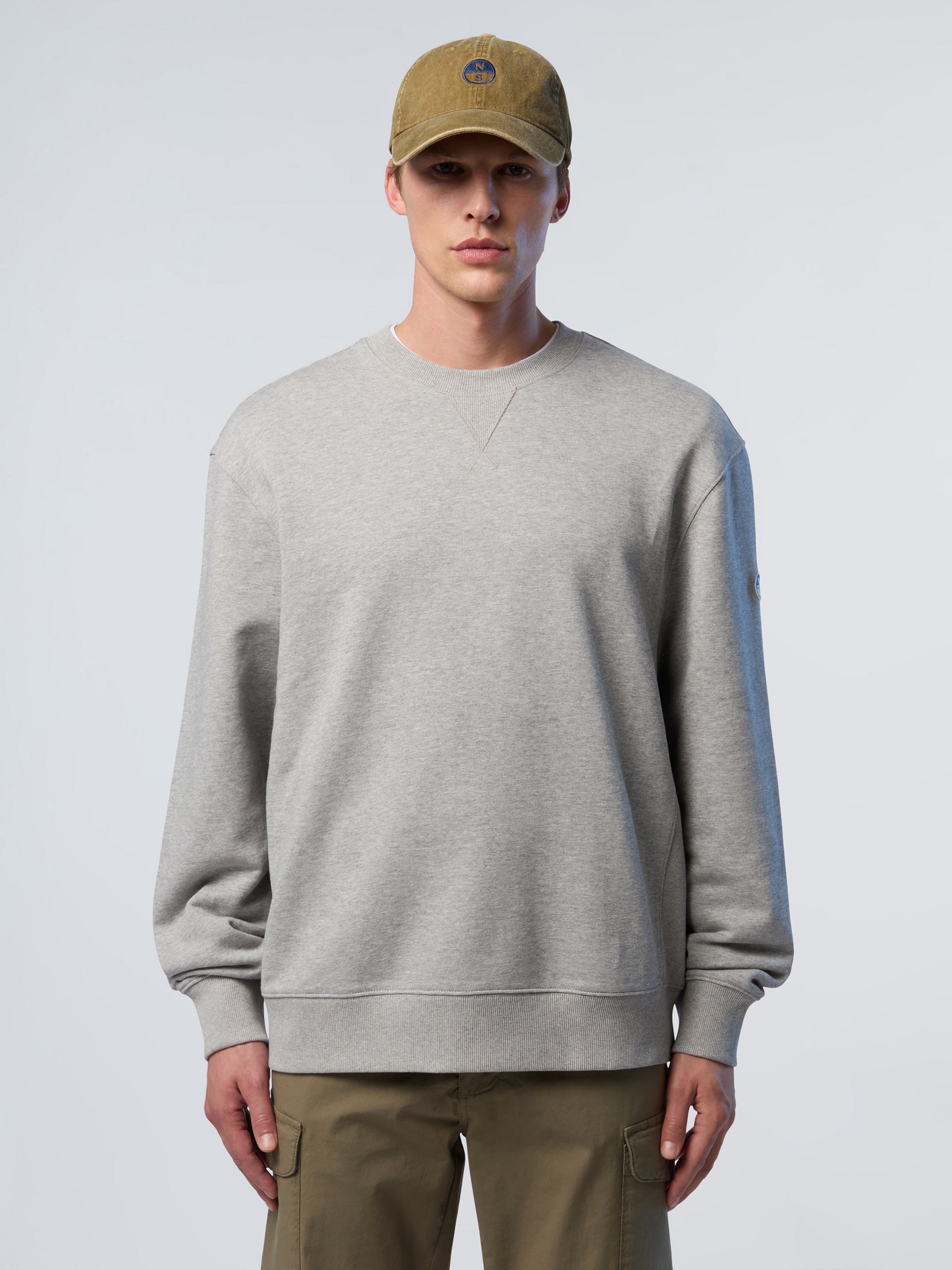 NORTH SAILS, North Sails Sweatshirt With Side Ribbing