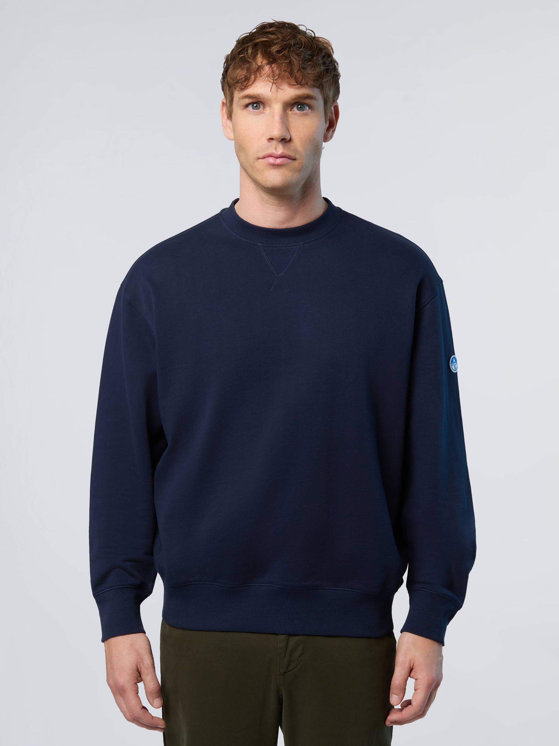 NORTH SAILS, North Sails Sweatshirt With Side Ribbing
