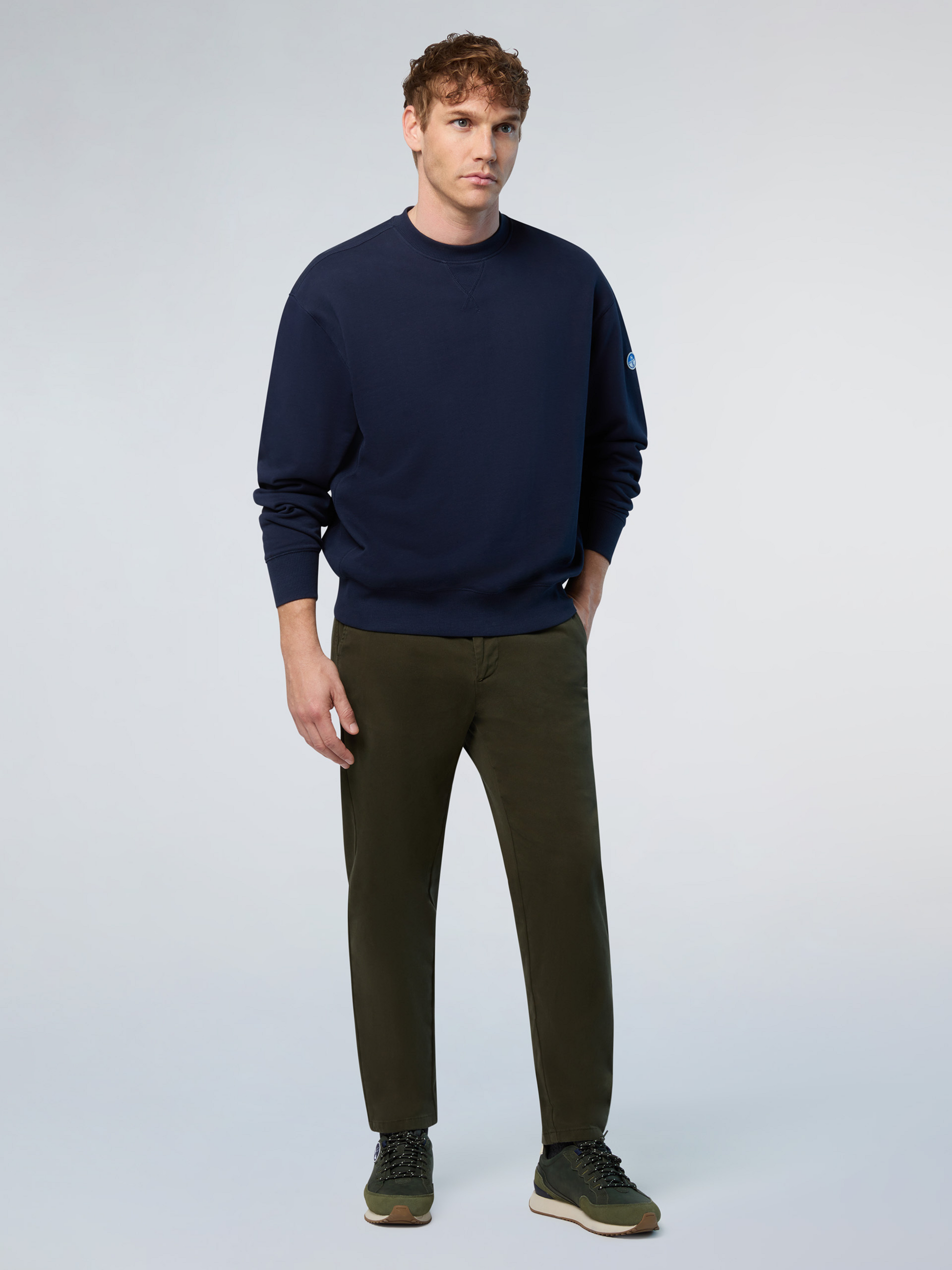 NORTH SAILS, North Sails Sweatshirt With Side Ribbing