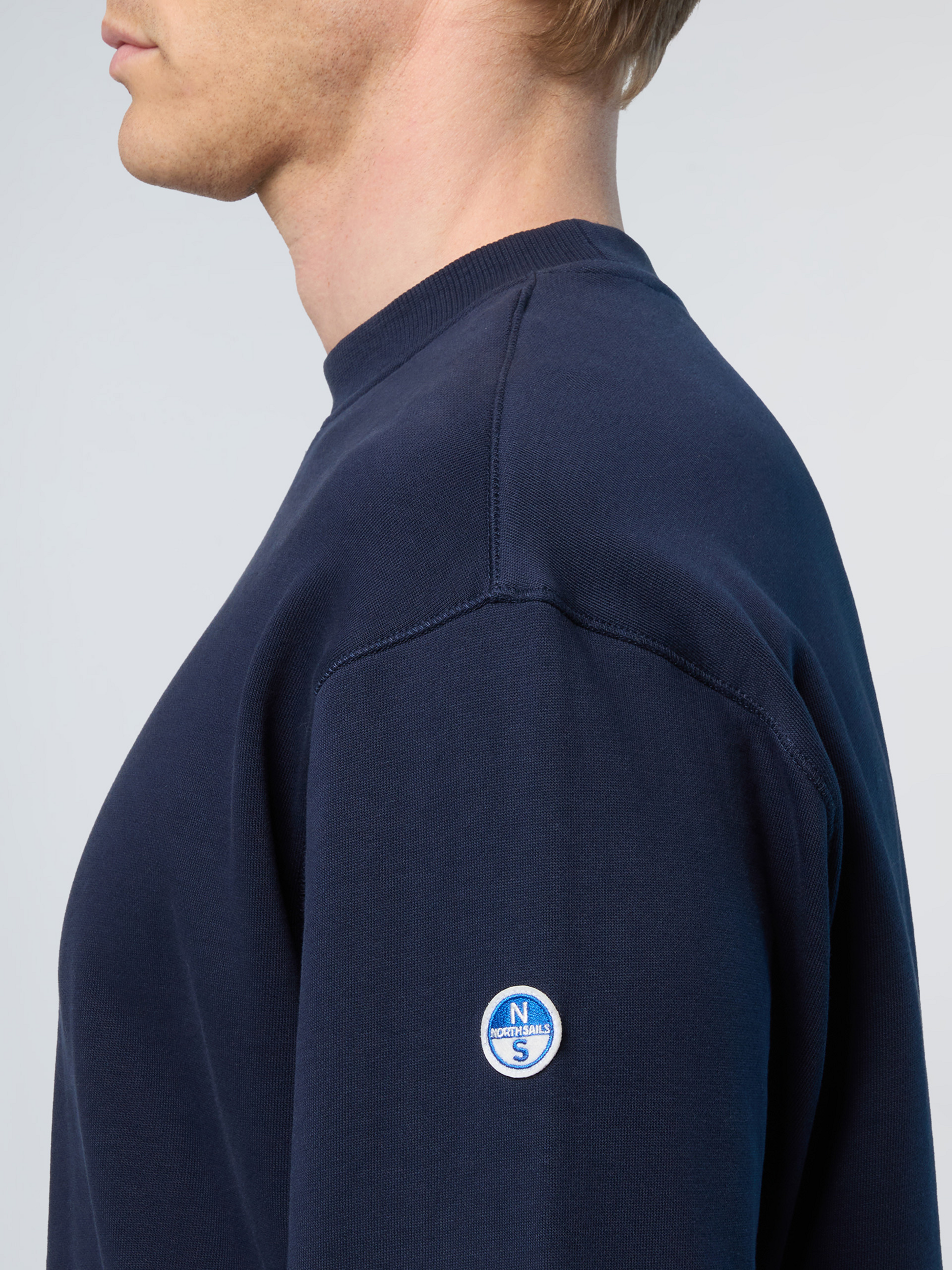 NORTH SAILS, North Sails Sweatshirt With Side Ribbing