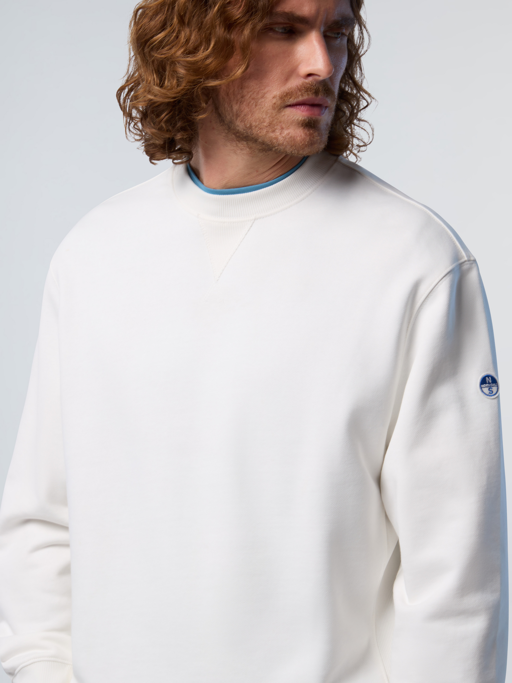 NORTH SAILS, North Sails Sweatshirt With Side Ribbing