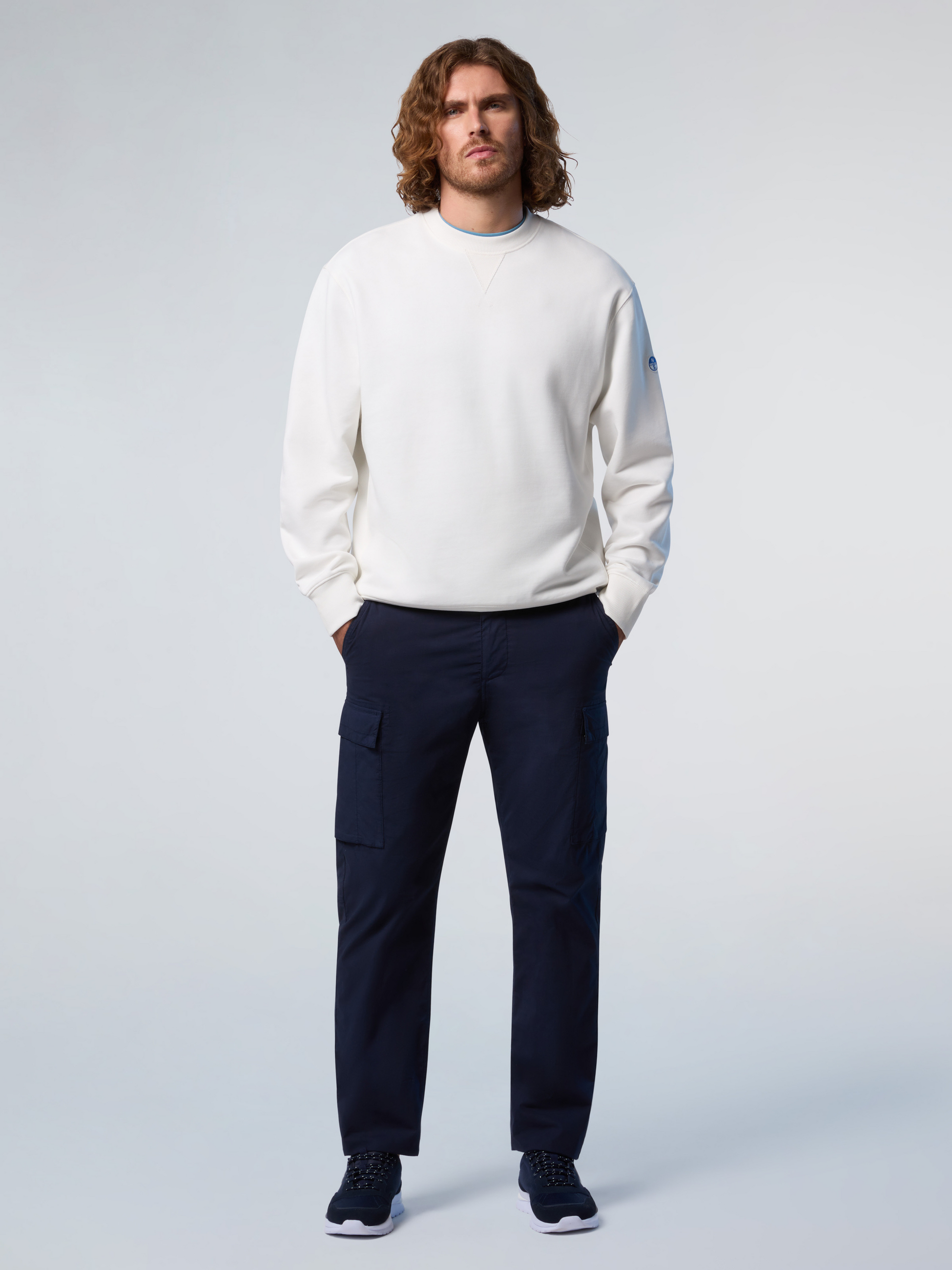 NORTH SAILS, North Sails Sweatshirt With Side Ribbing