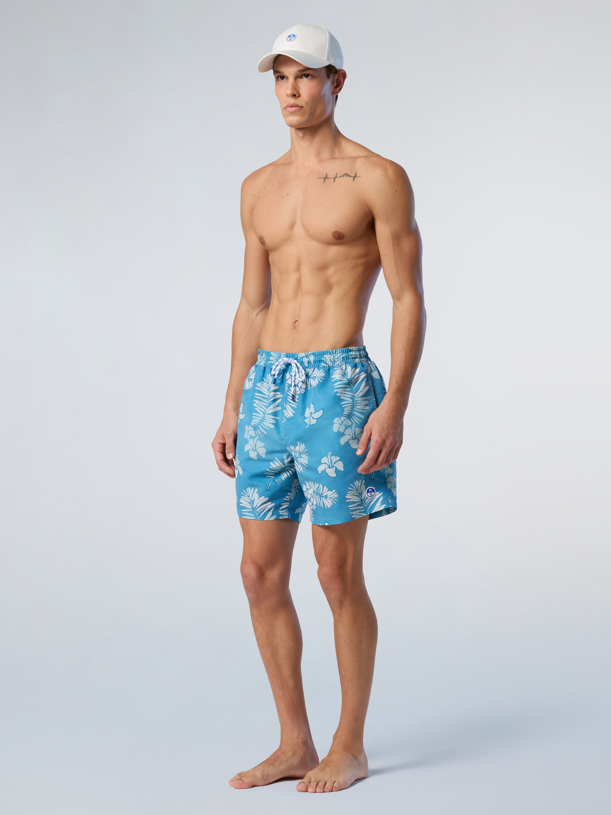 NORTH SAILS, North Sails Swim Shorts Printed Peachskin