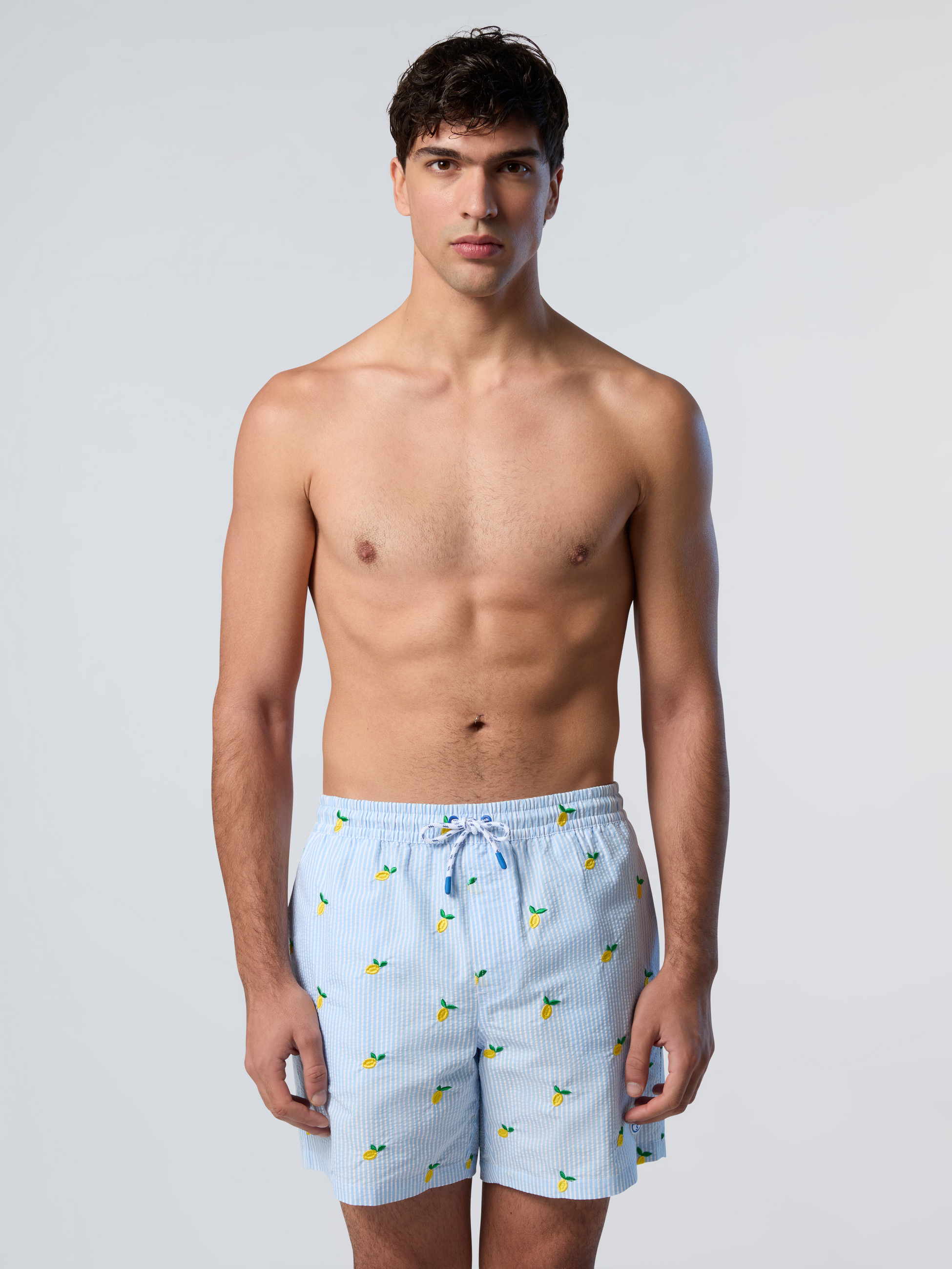 NORTH SAILS, North Sails Swim Shorts Striped Seersucker