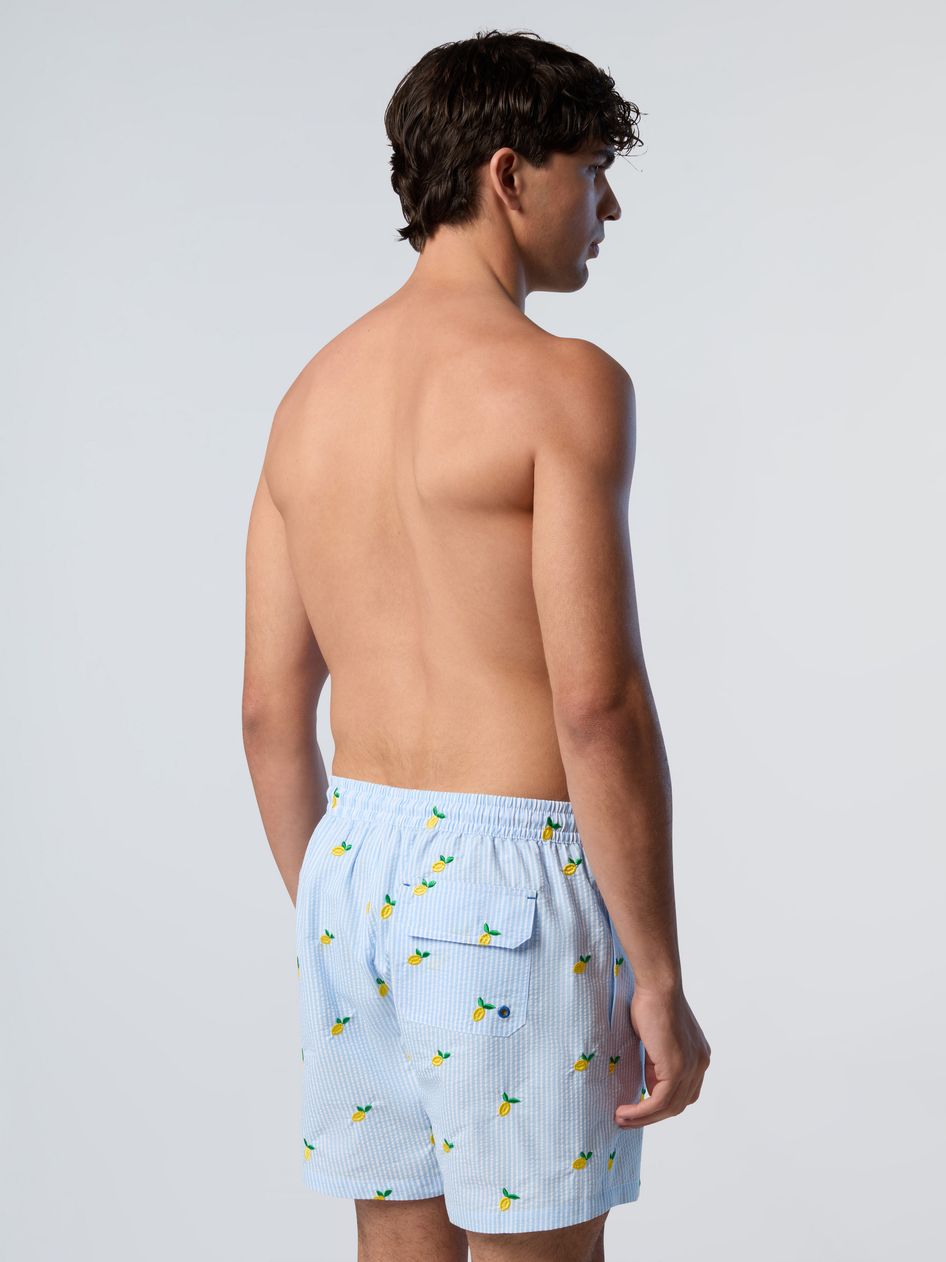 NORTH SAILS, North Sails Swim Shorts Striped Seersucker