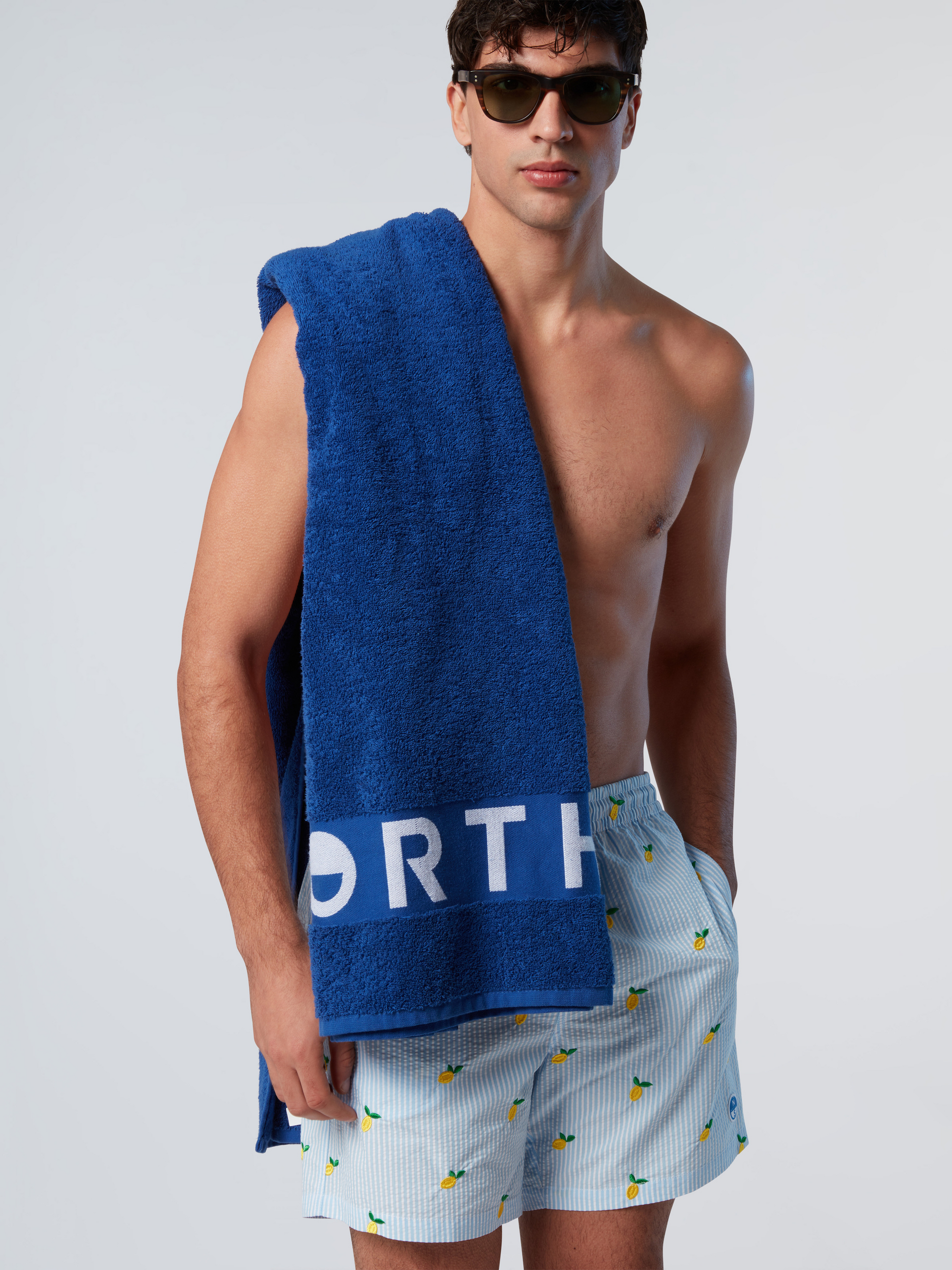 NORTH SAILS, North Sails Swim Shorts Striped Seersucker